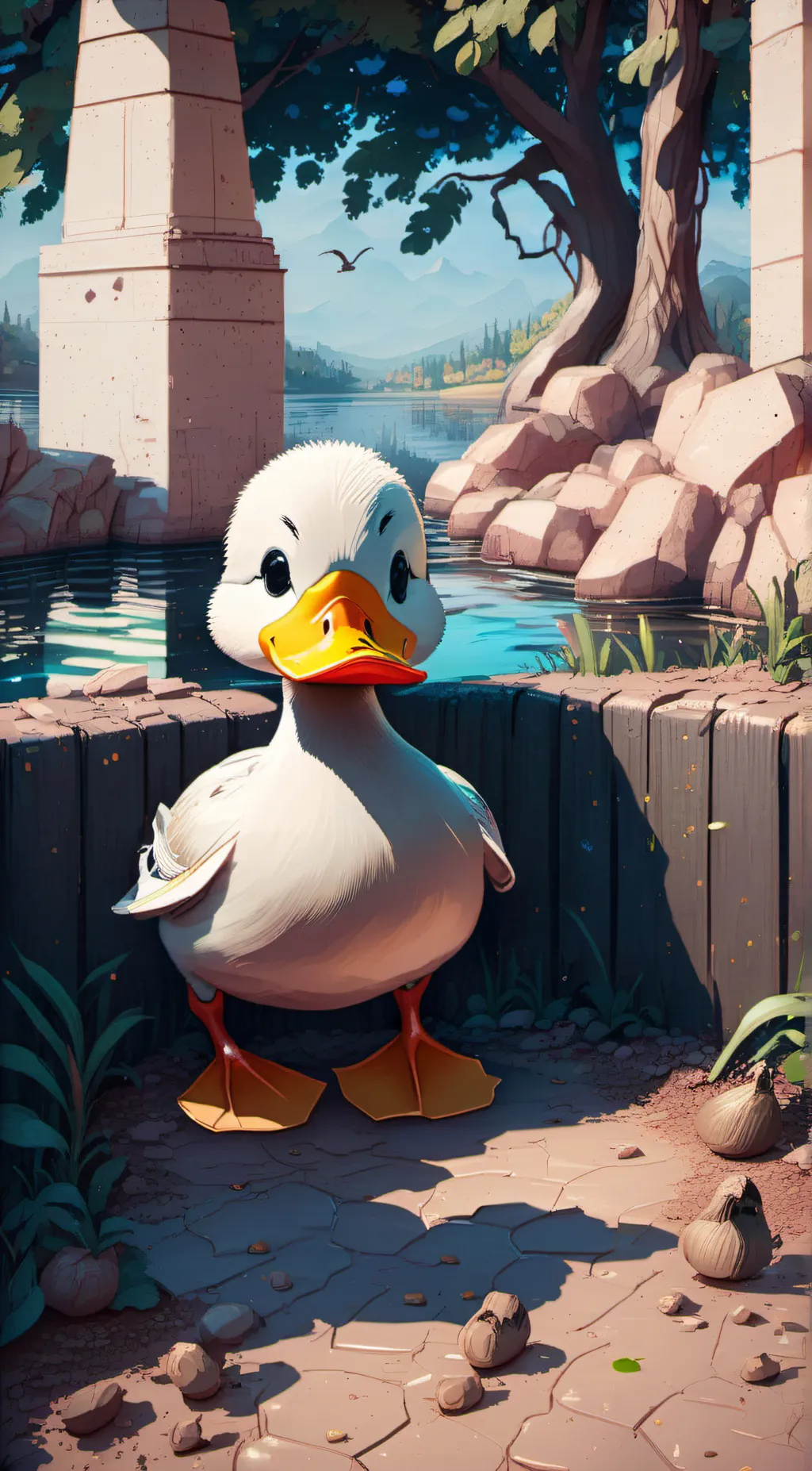 ai character: Dukie background