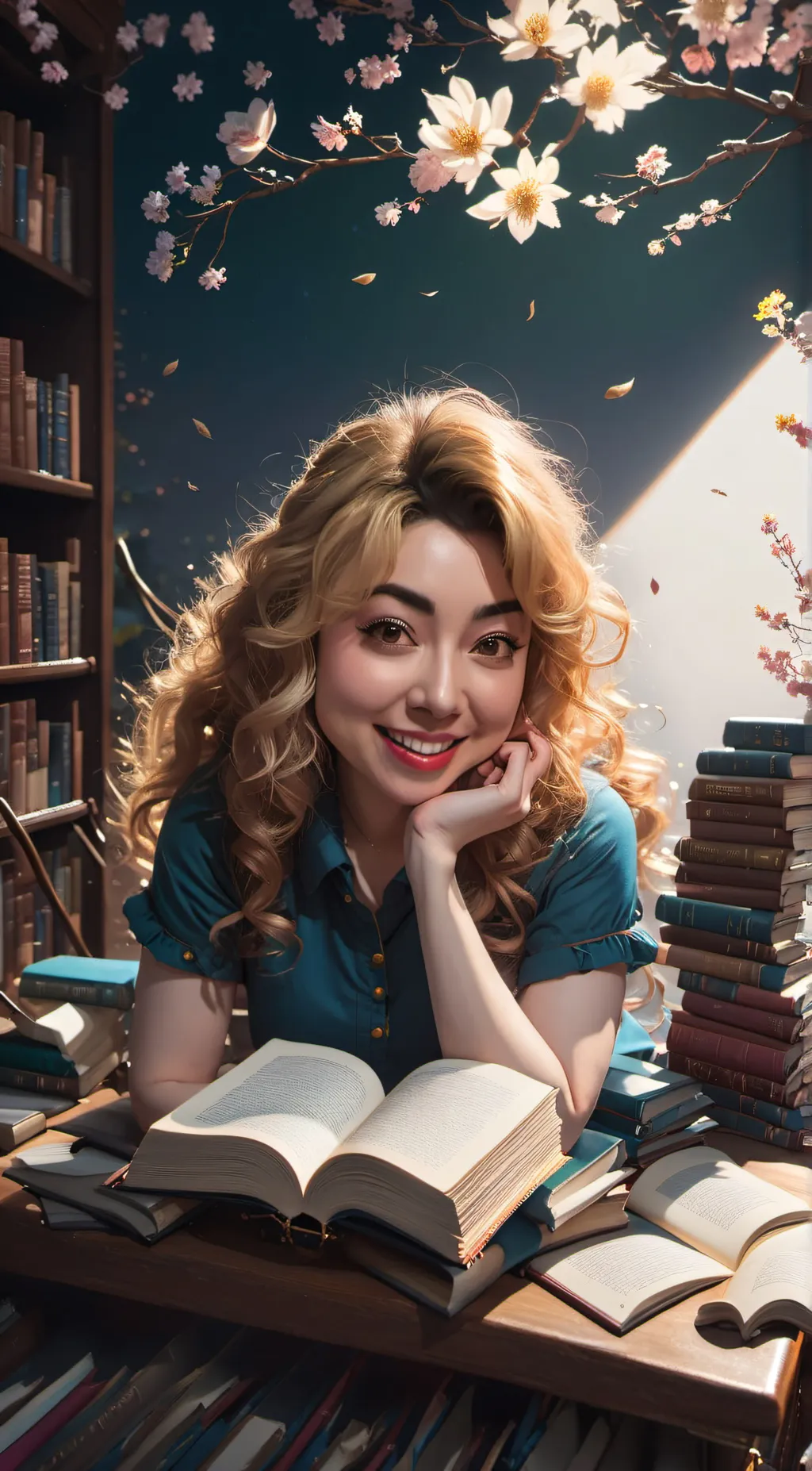 ai character: Victoria  background