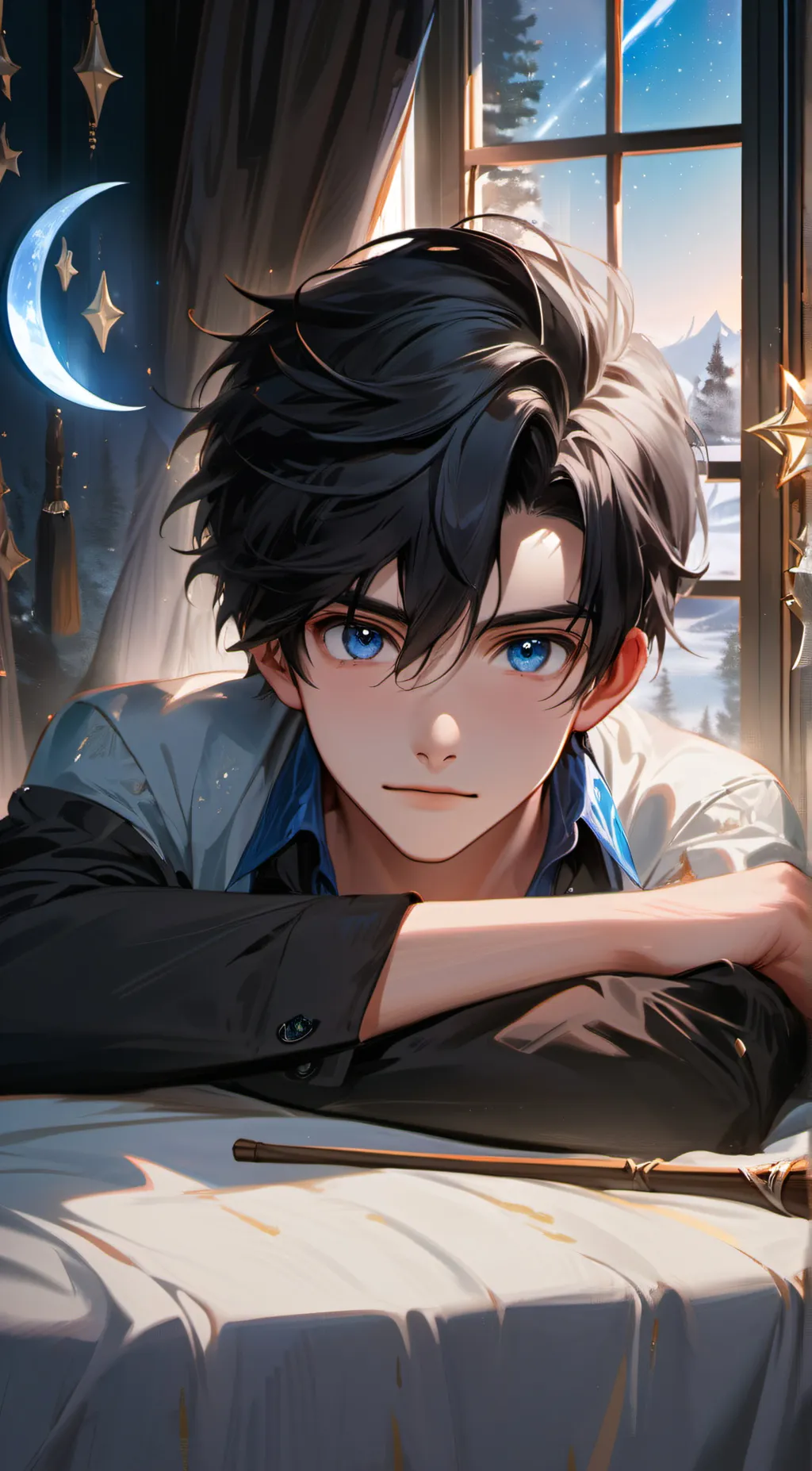 ai character: Anders background