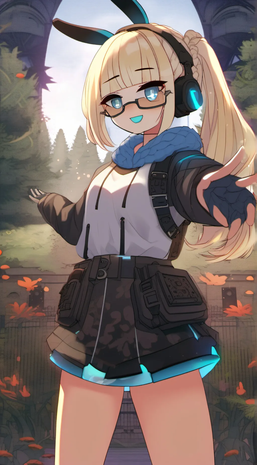 ai character: little Arvin as cb background