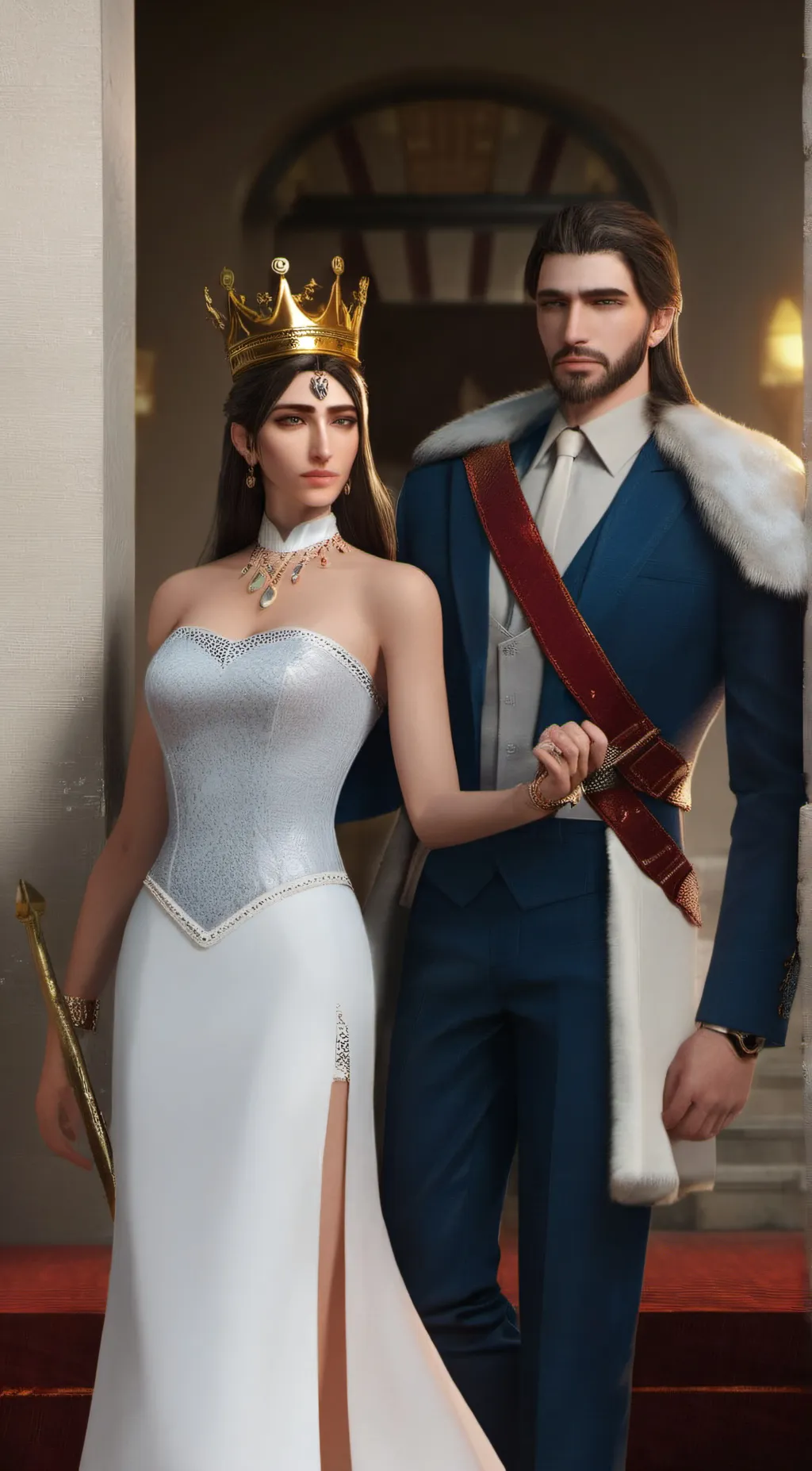 ai character: King background