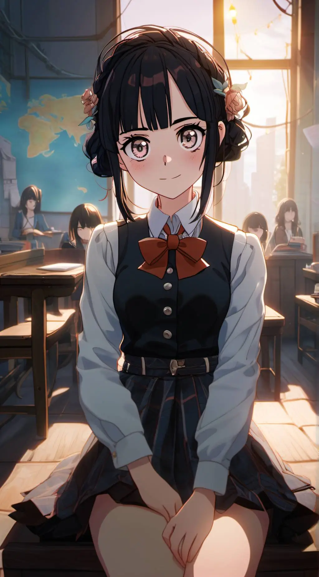 ai character: ZZ background