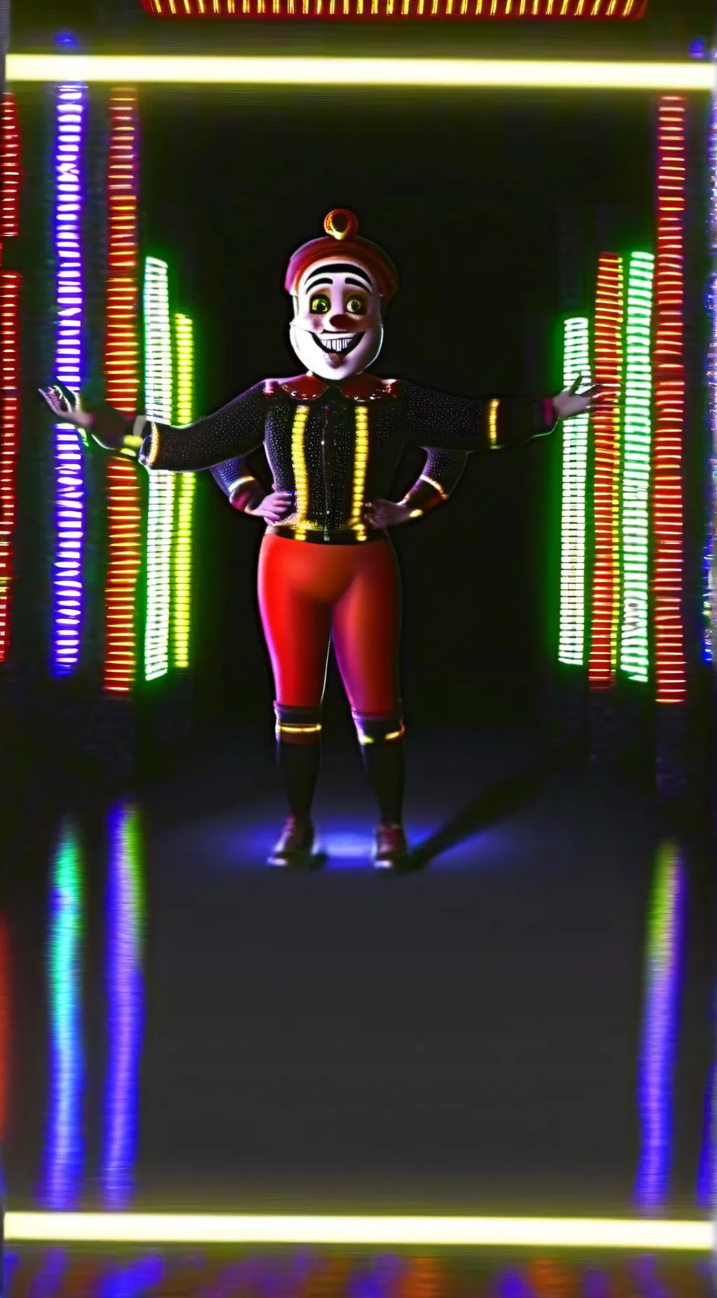 ai character: Clowner  background