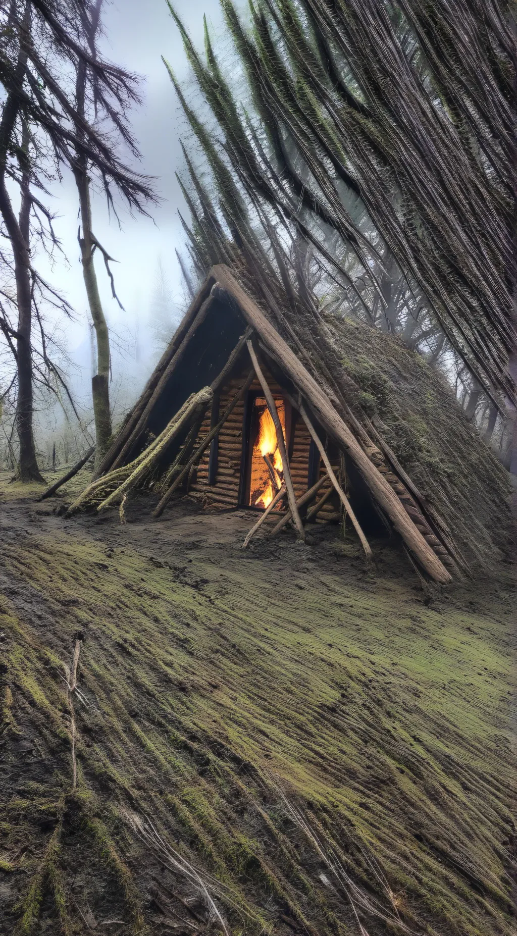 ai character: Demon life background