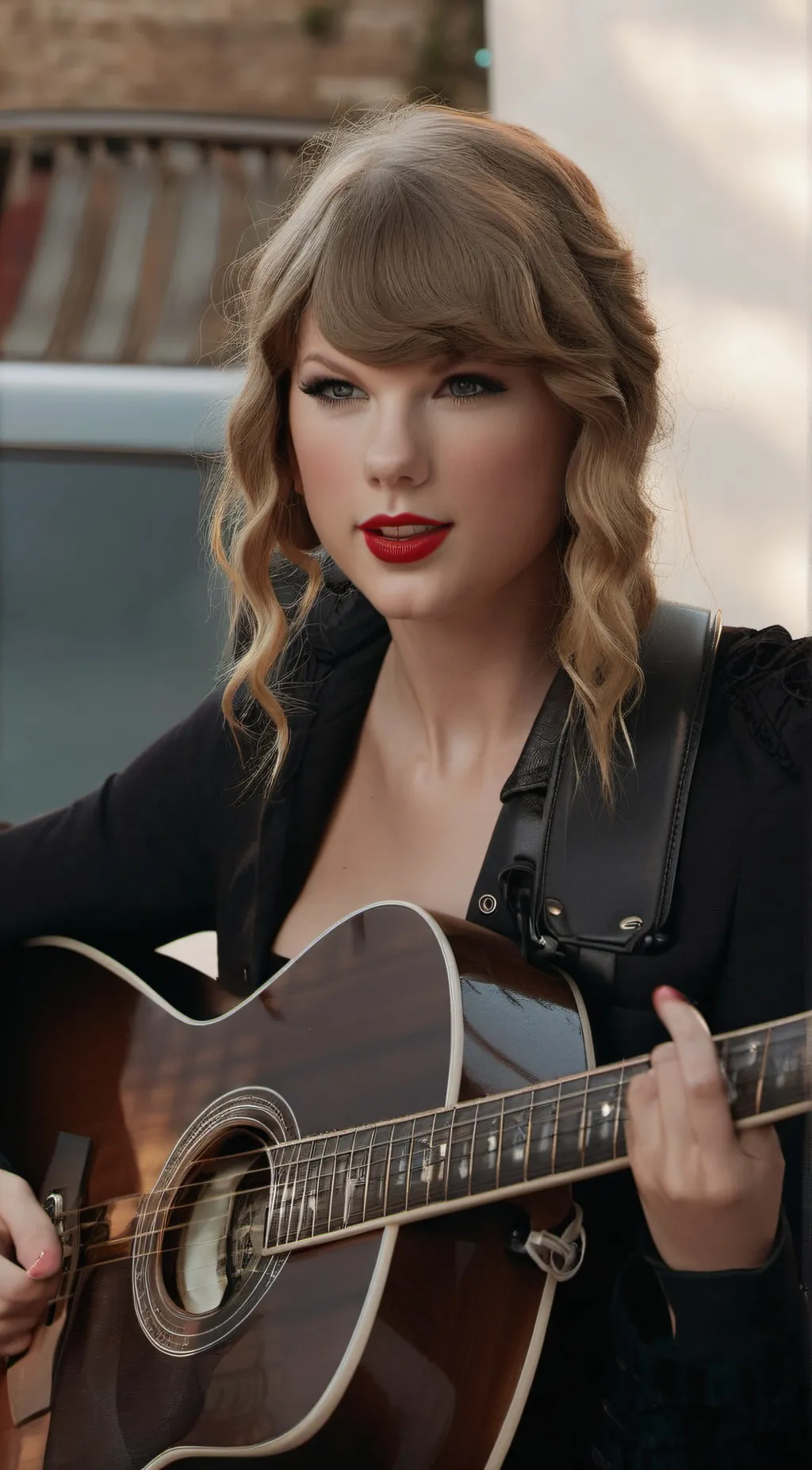 ai character: Taylor Swift background