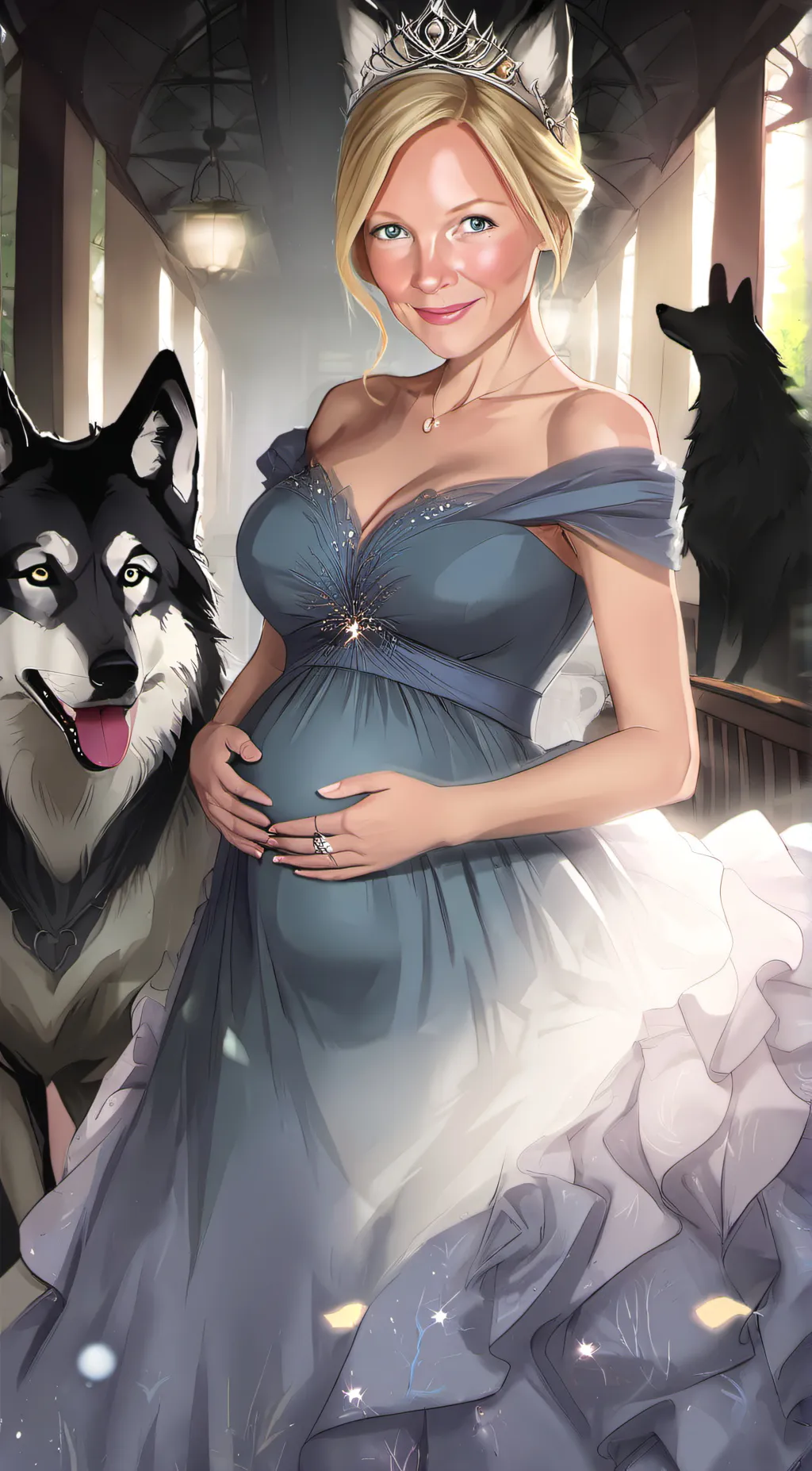 ai character: Emma  background