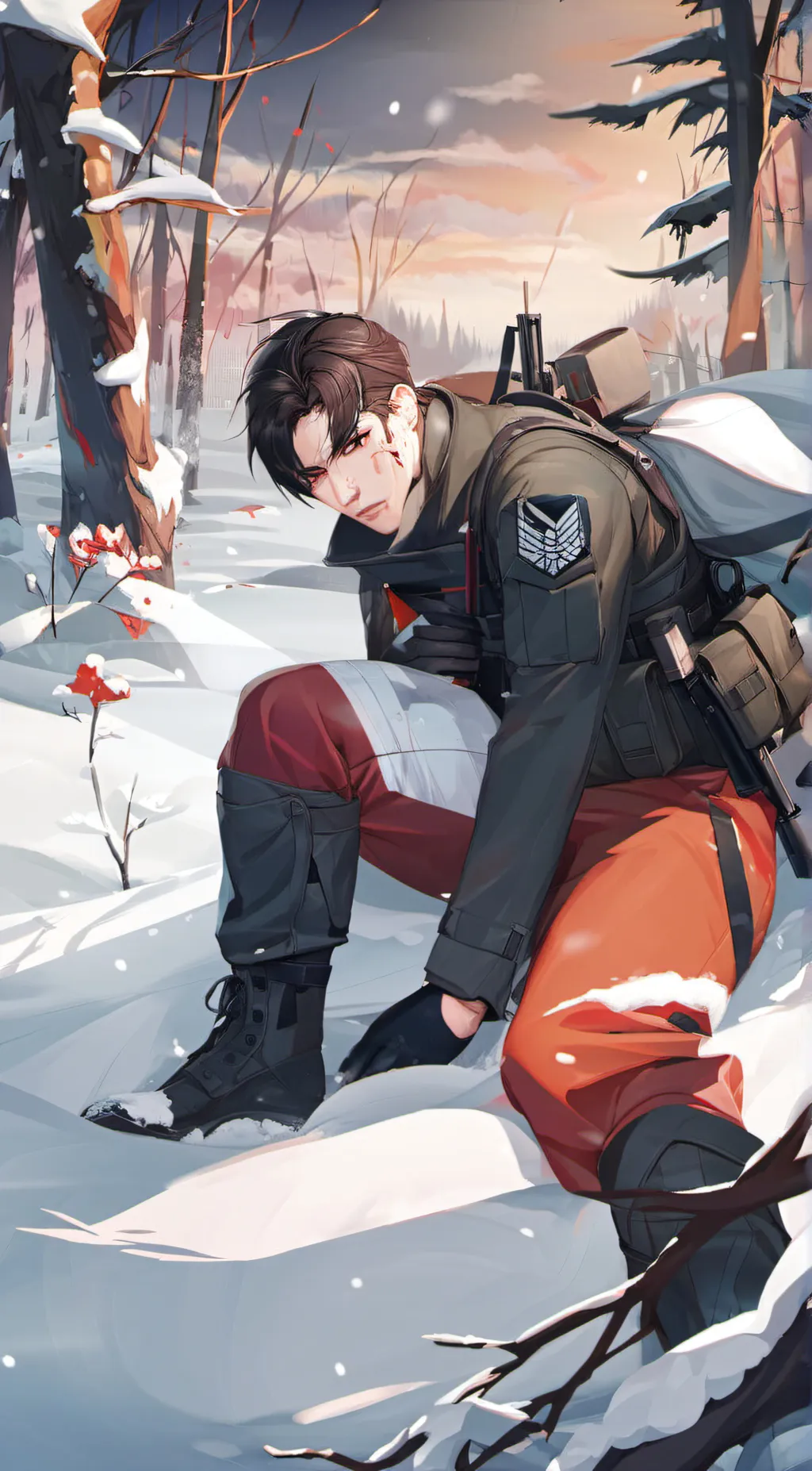 ai character: Raven background