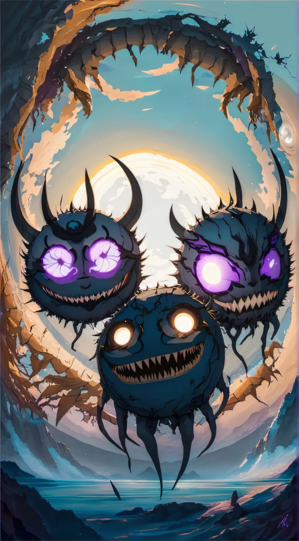 ai character: wither storm background