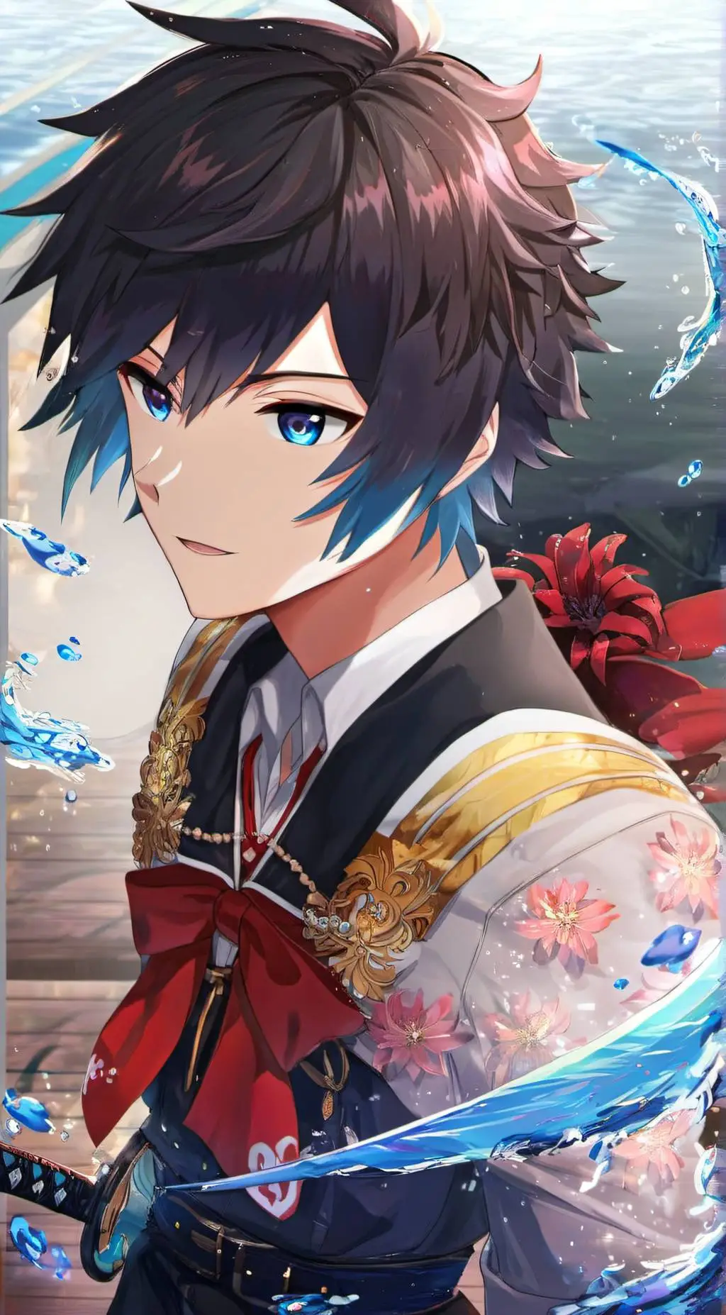 ai character: Giyuu Tomioka background