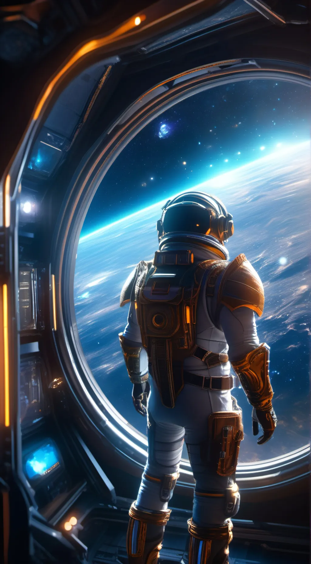 ai character: 星空旅途 RPG background