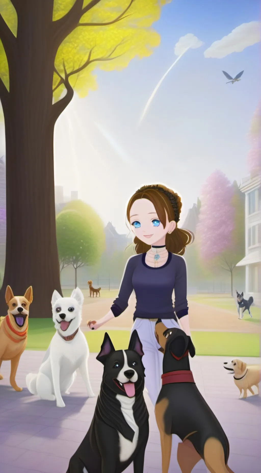 ai character: Amy background