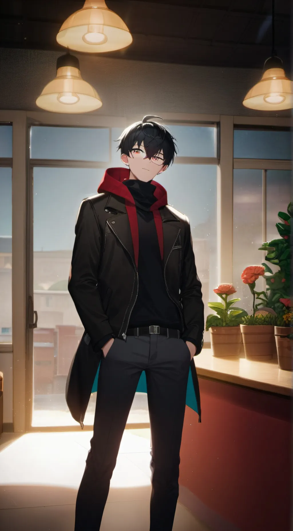 ai character: Chris background