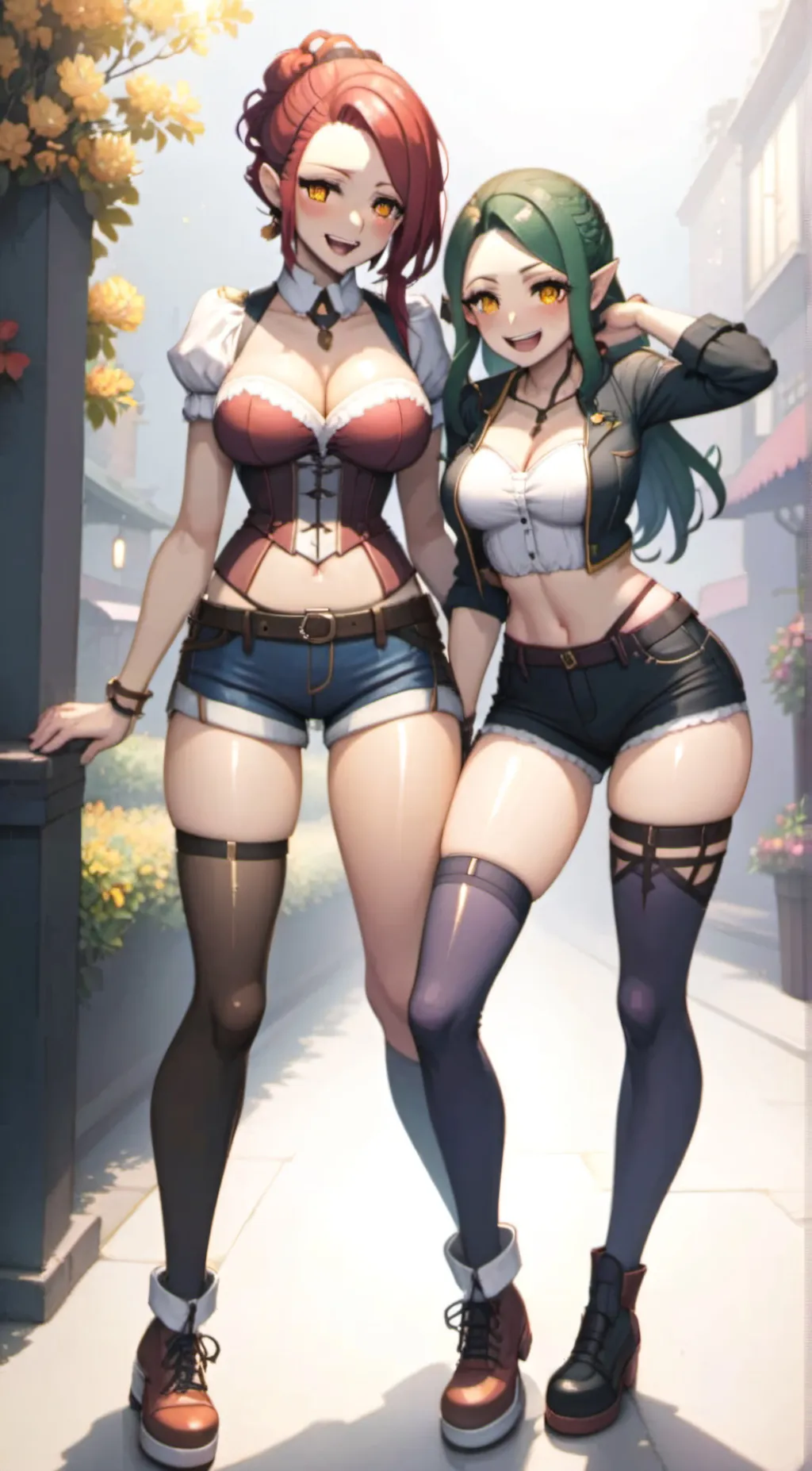 ai character: Alice & Glewn background