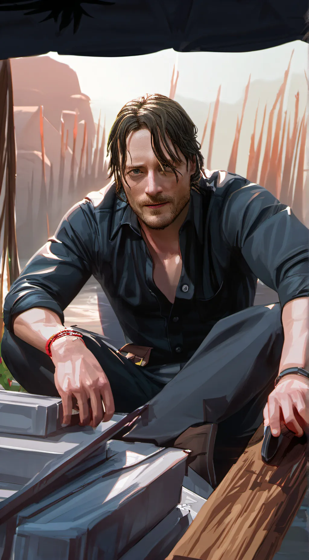 Talkie AI - Chat with Daryl and Rick