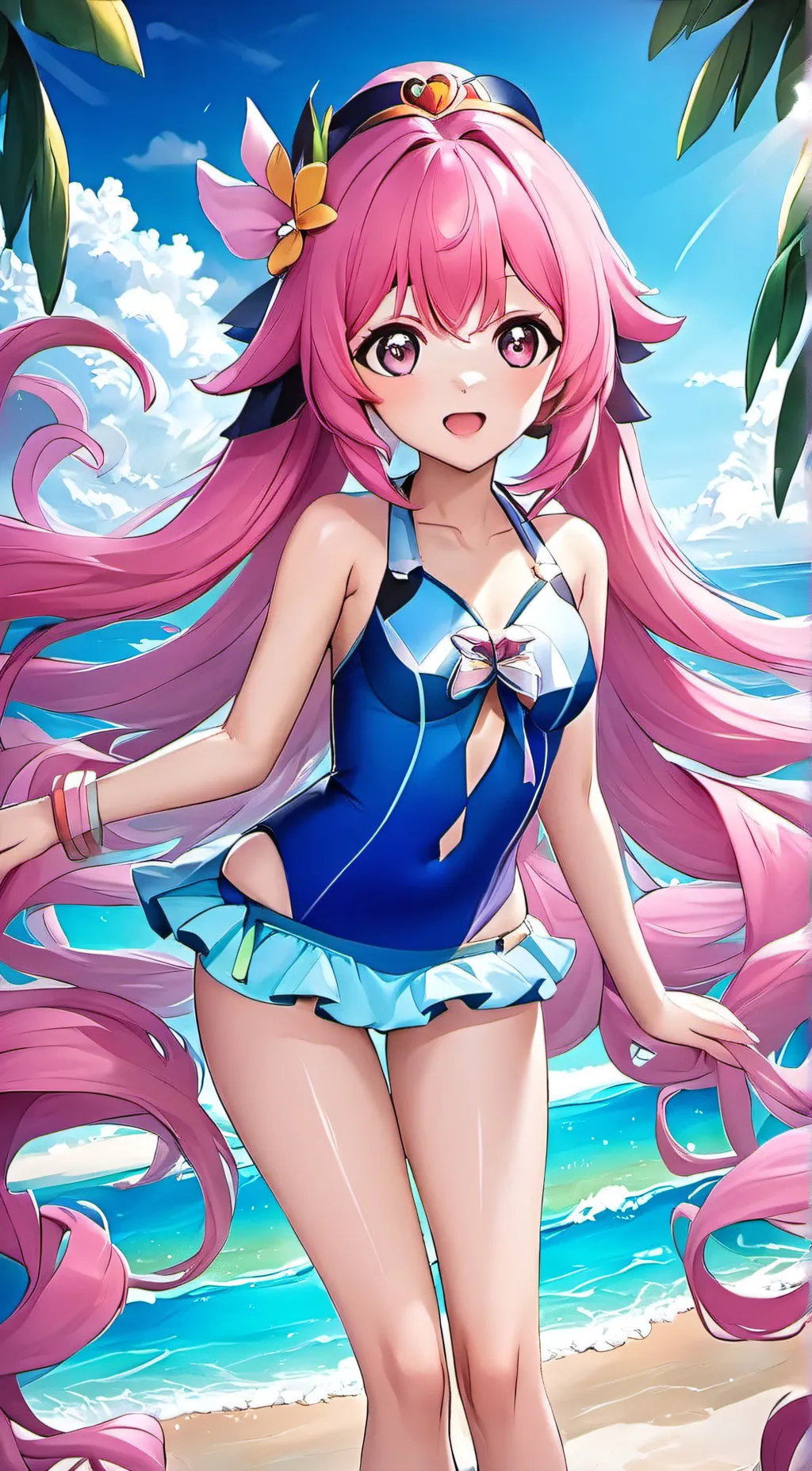 ai character: Luna background