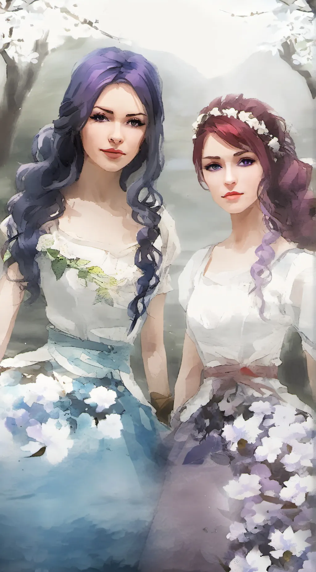 ai character: •|Amelia,Jaidyn|• background