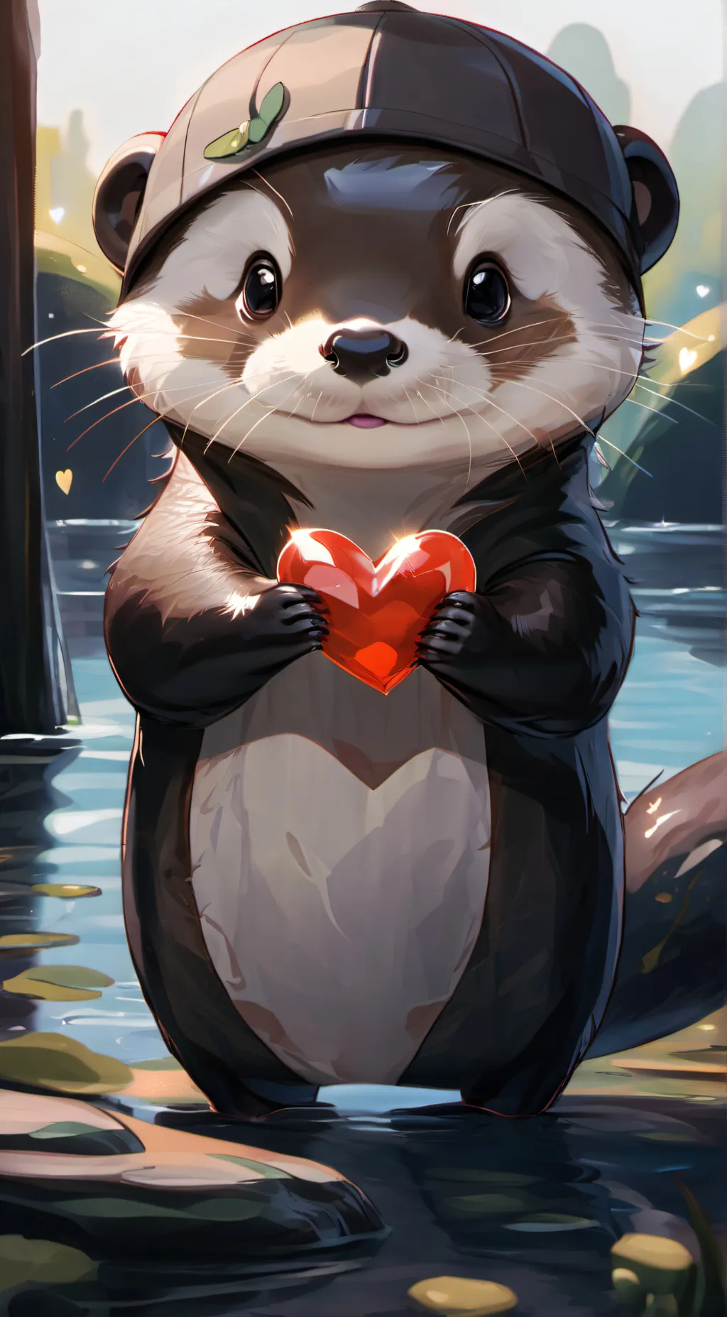 ai character: Ollie background