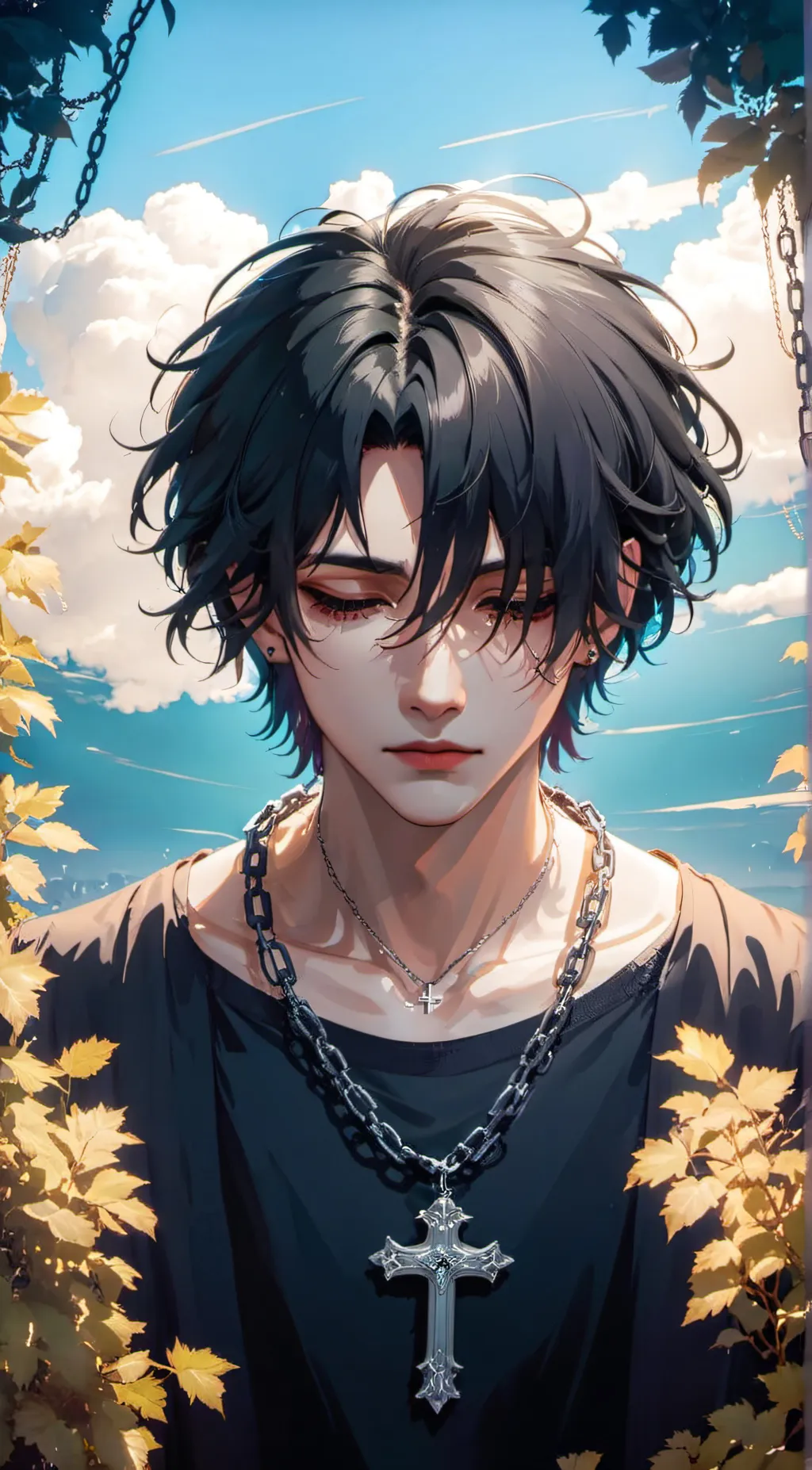 ai character: Issac Hunter  background