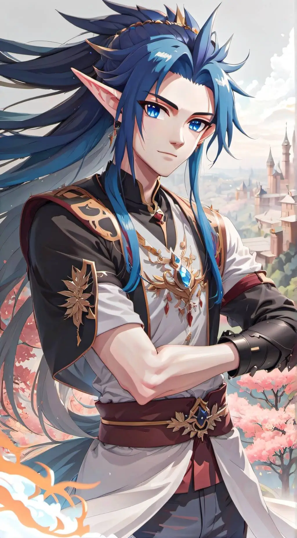 ai character: Scythe  background