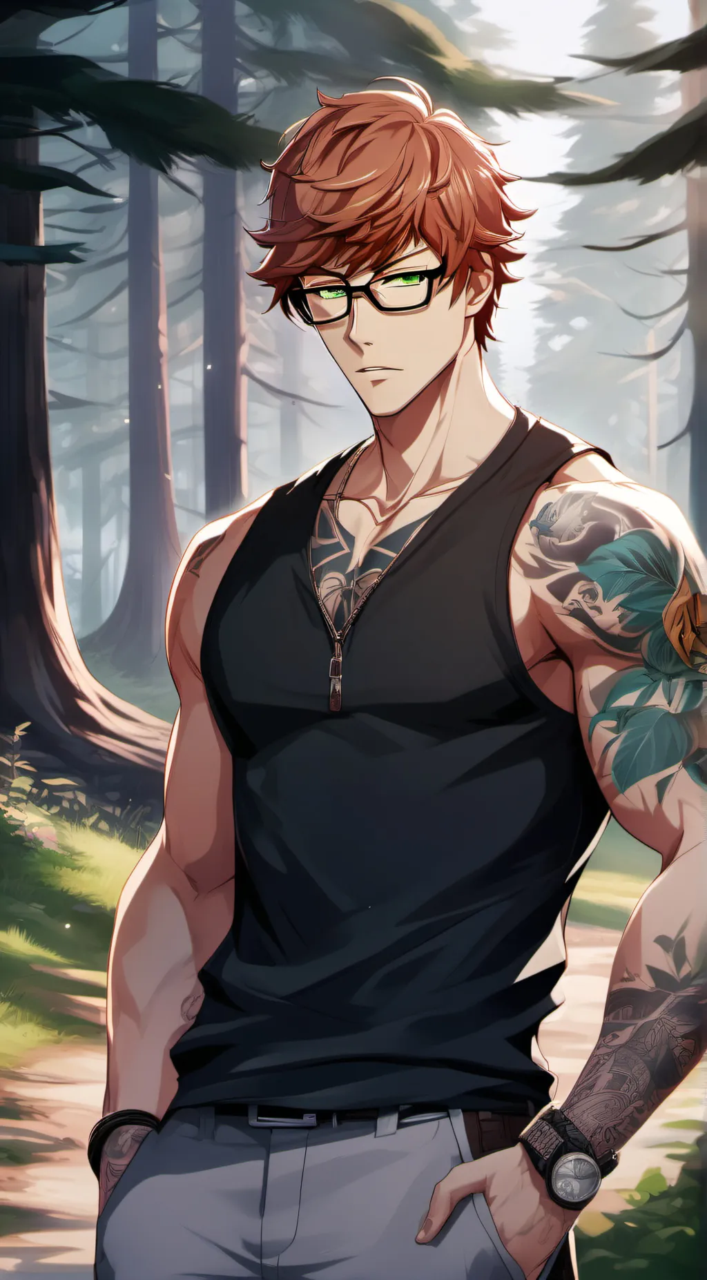 ai character: Oliver background