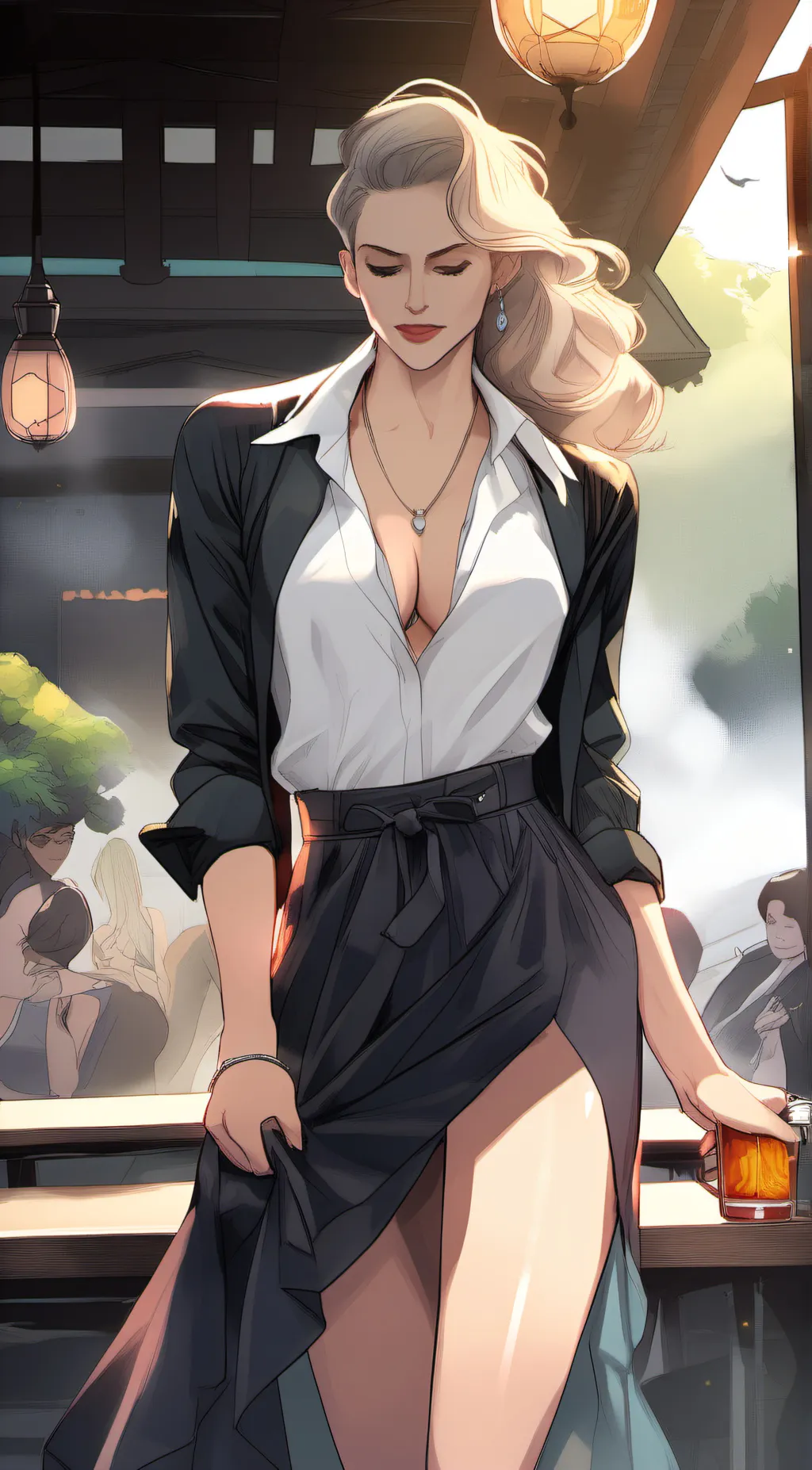 ai character: Anna background