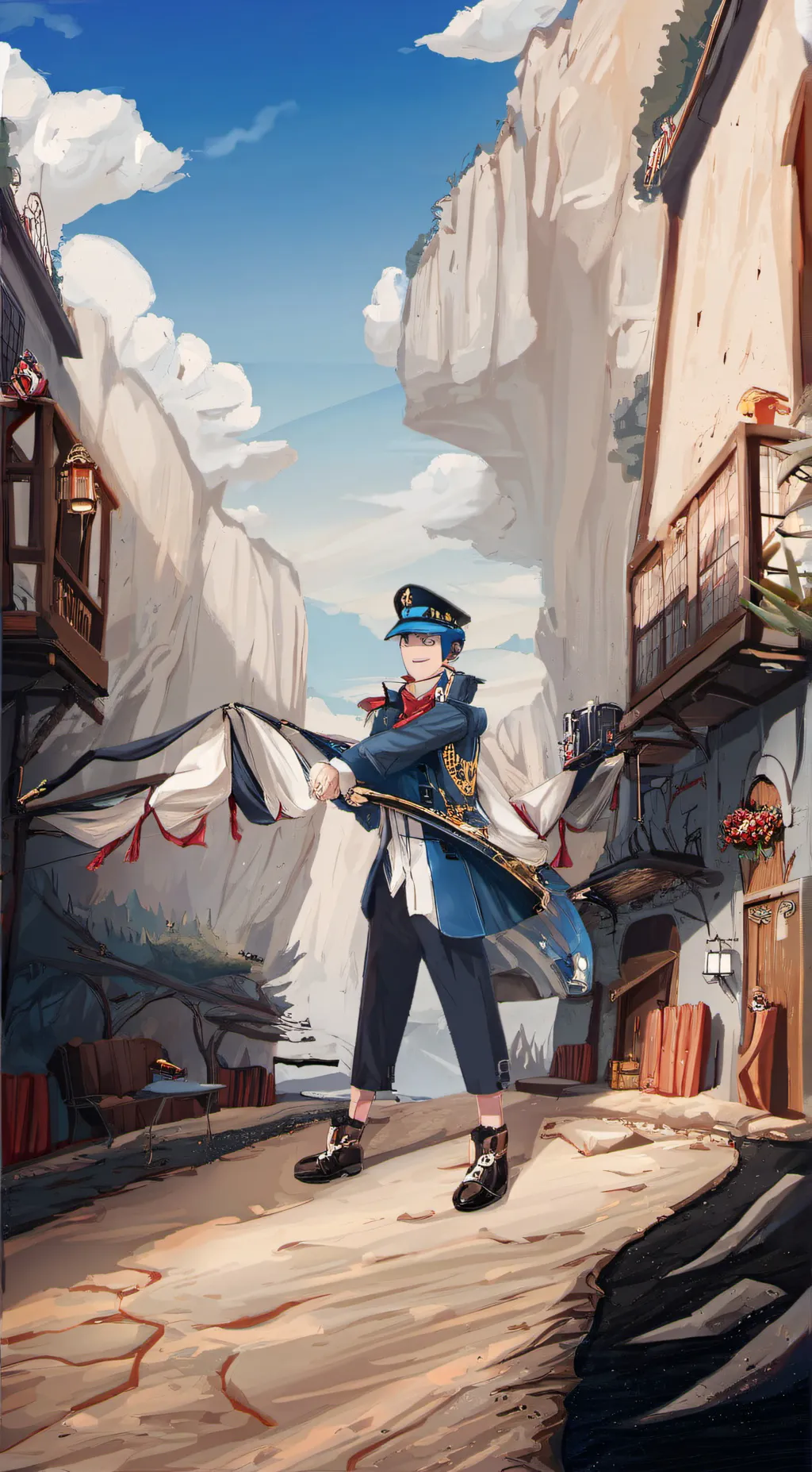 ai character: none background