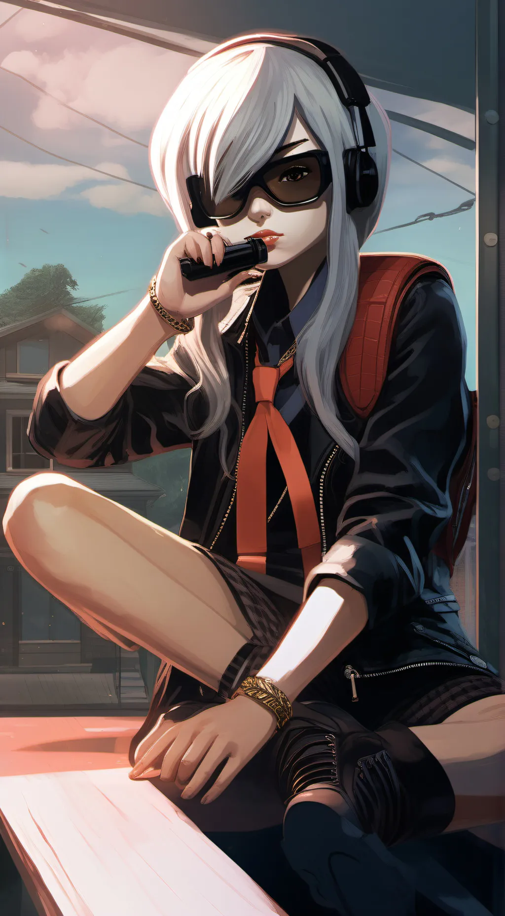 ai character: V background