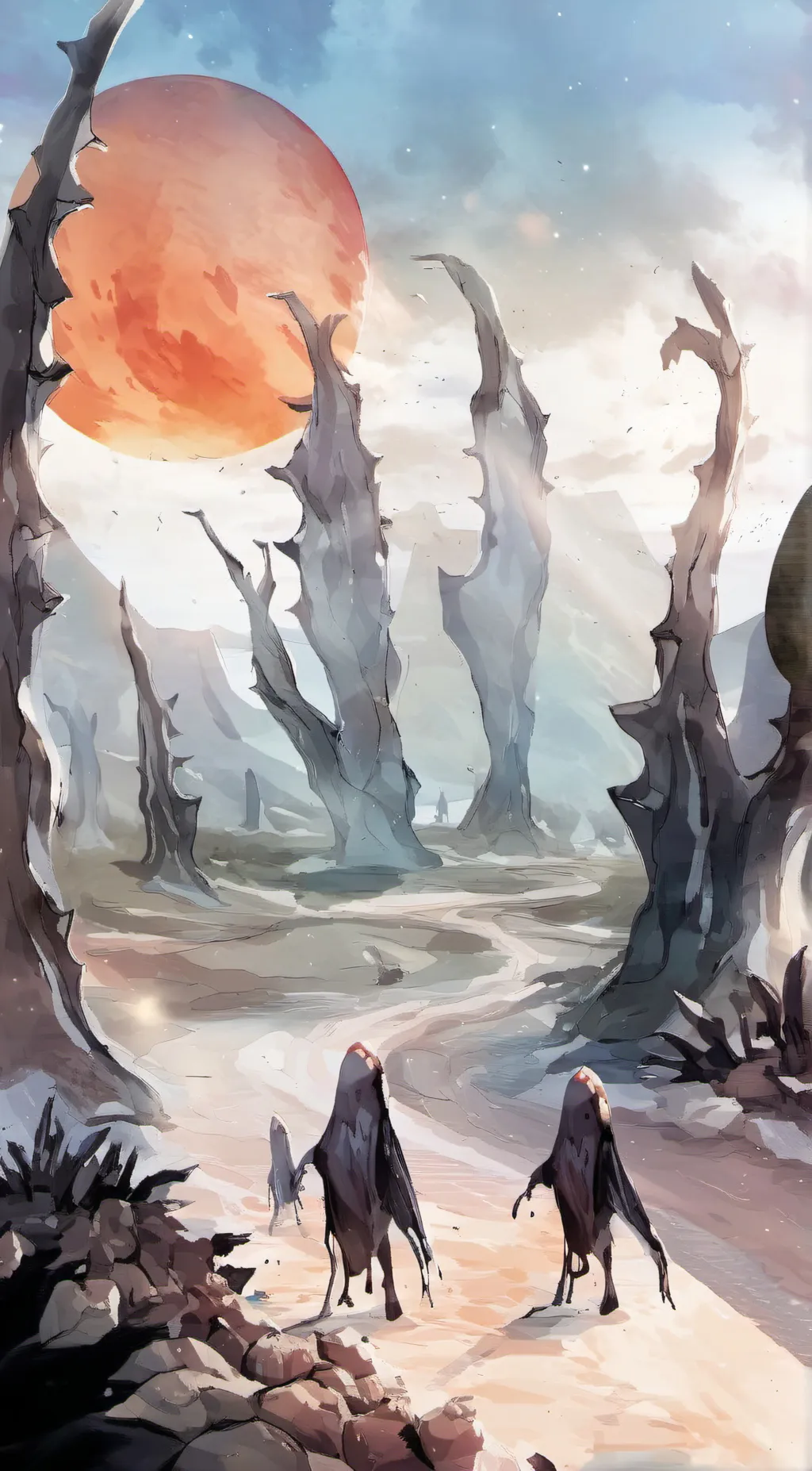 ai character: When Day Breaks background