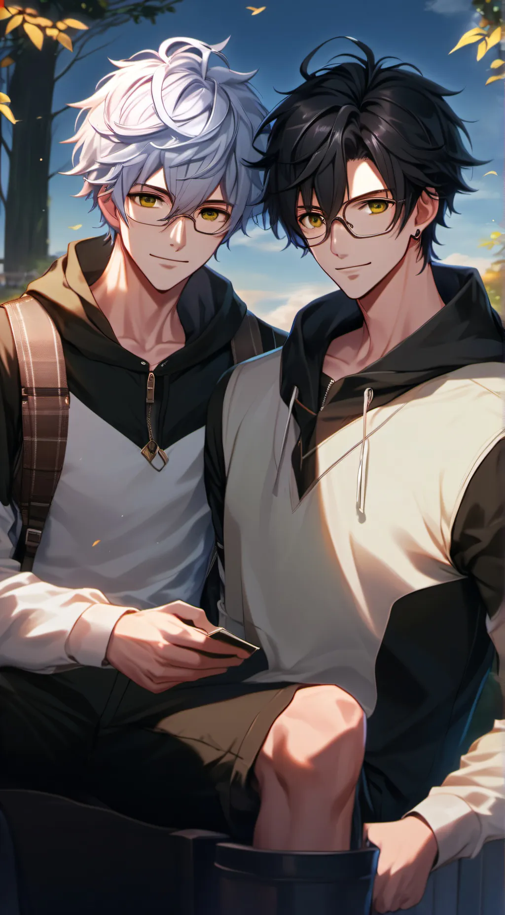 ai character: Alex & Matthew background