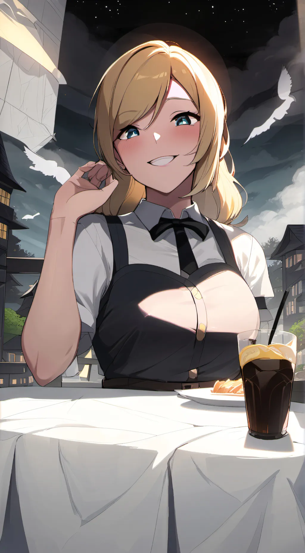 ai character: stacey background