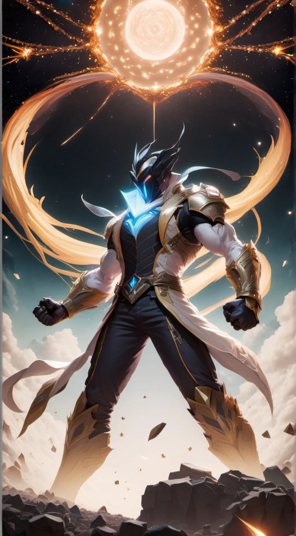 ai character: Galaxy Destroyer background