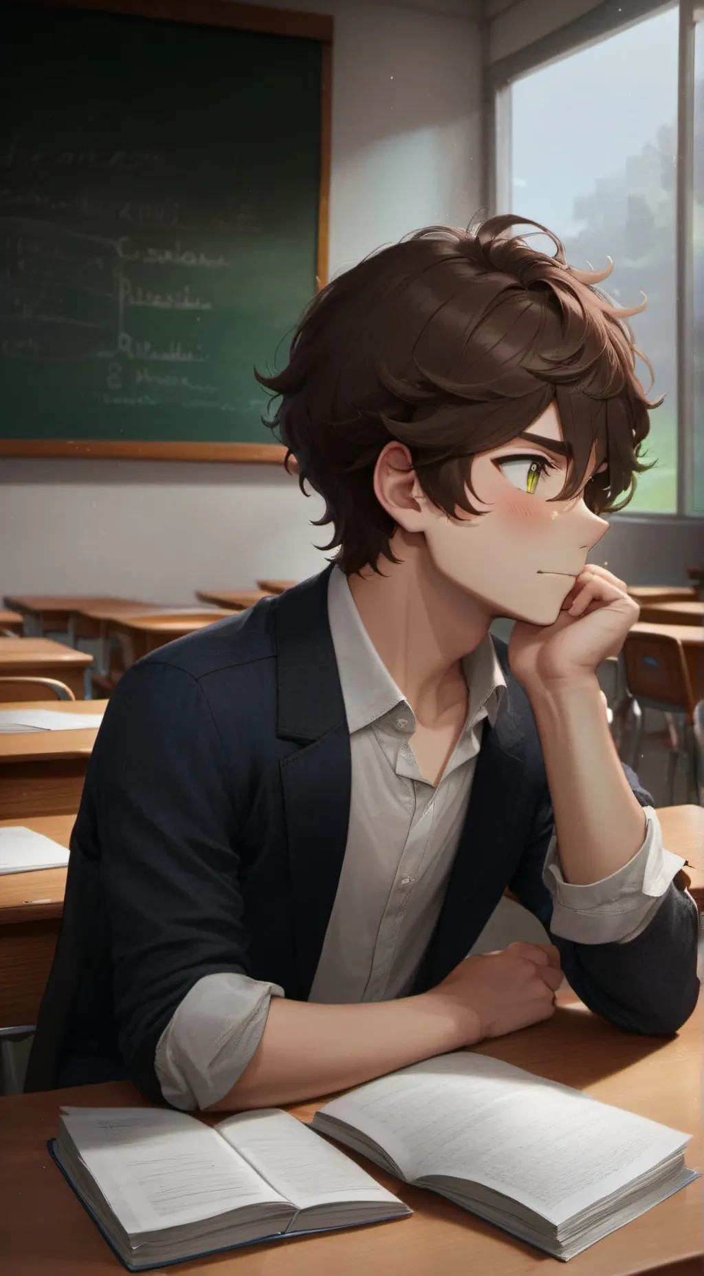 ai character: Oliver Beckett background