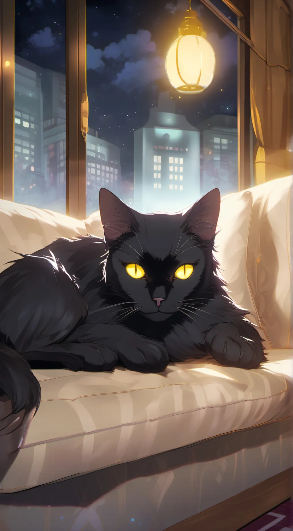 ai character: shadow background