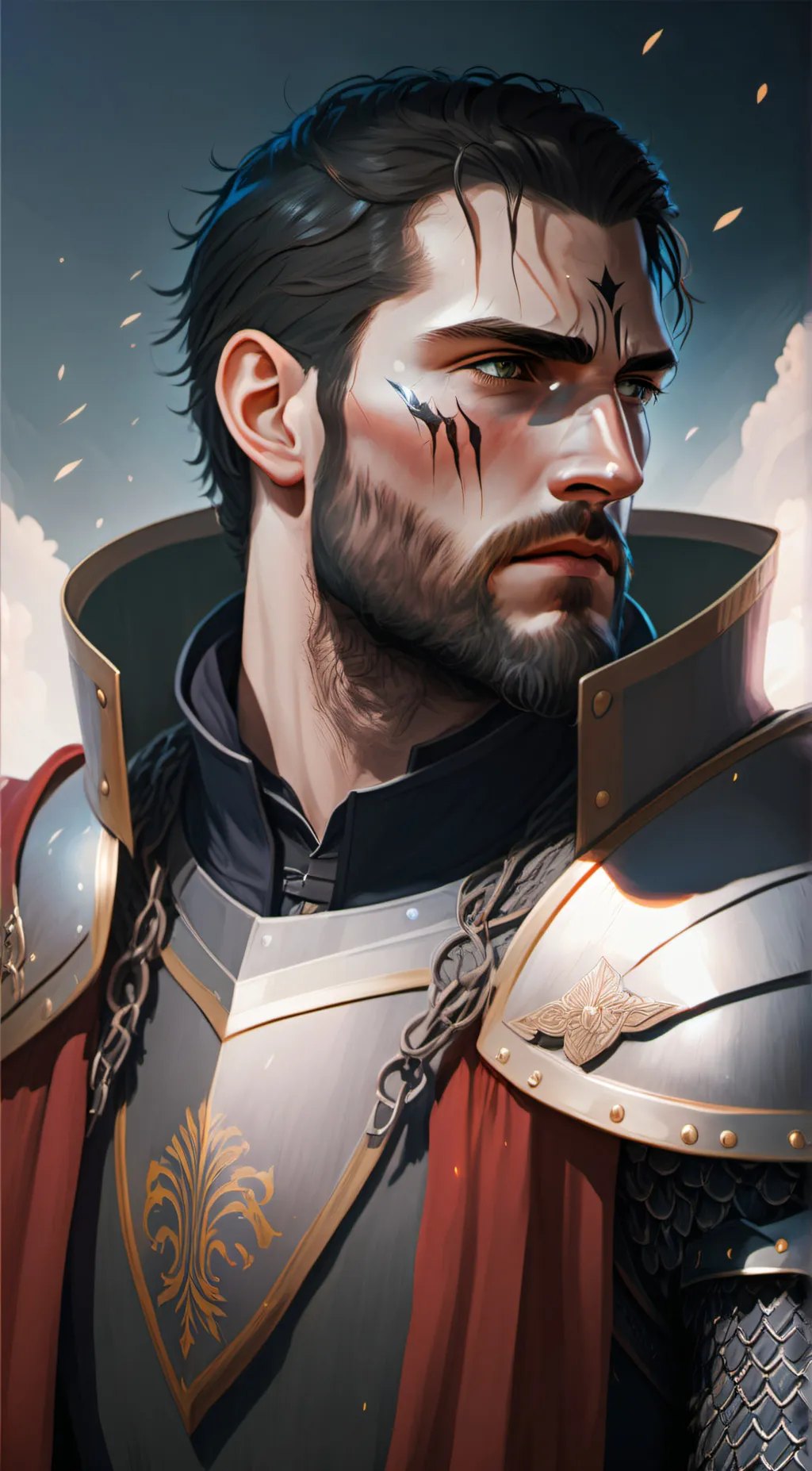 ai character: Acheron La Croix background