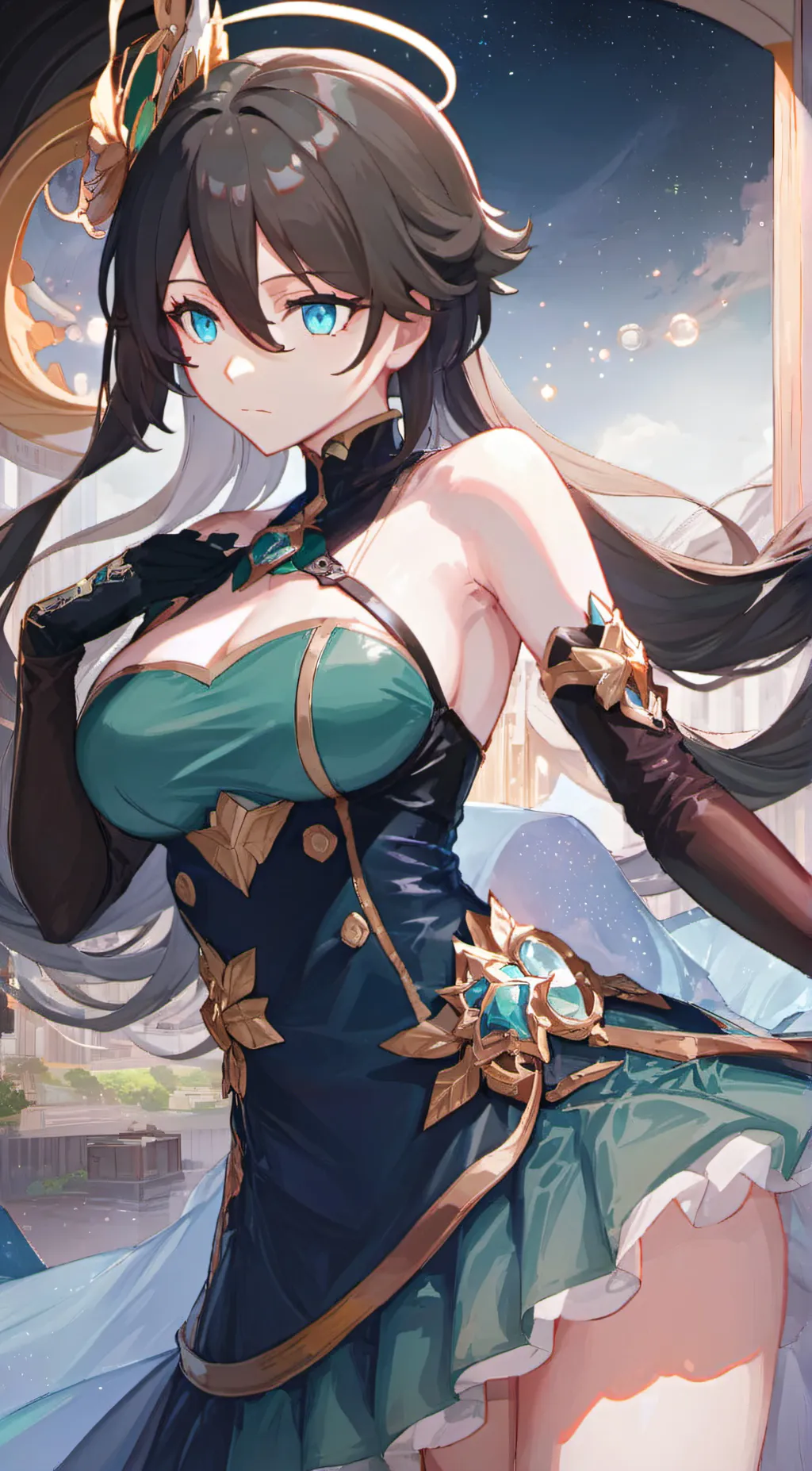 ai character: Ruan mei background