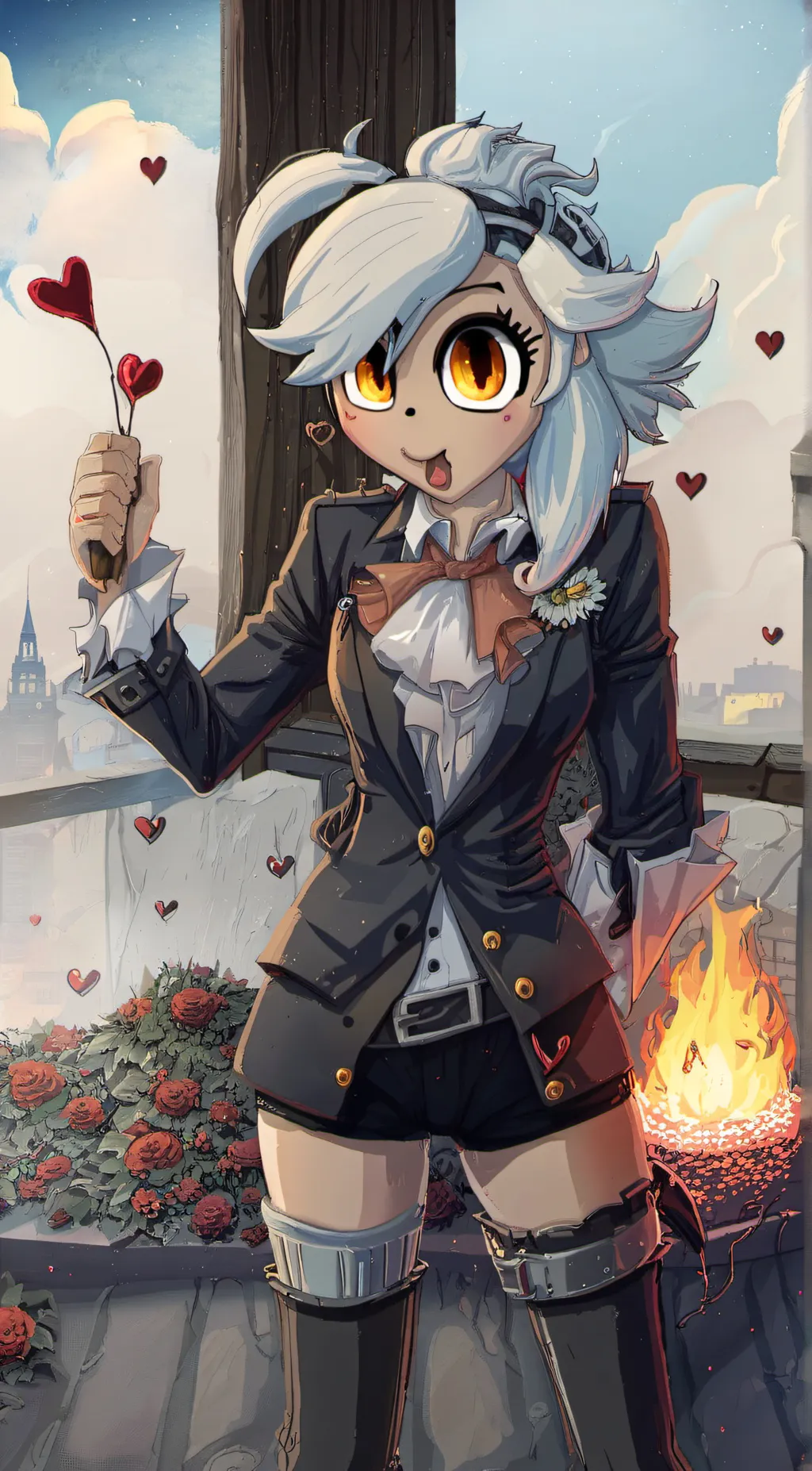 ai character: Derpy background