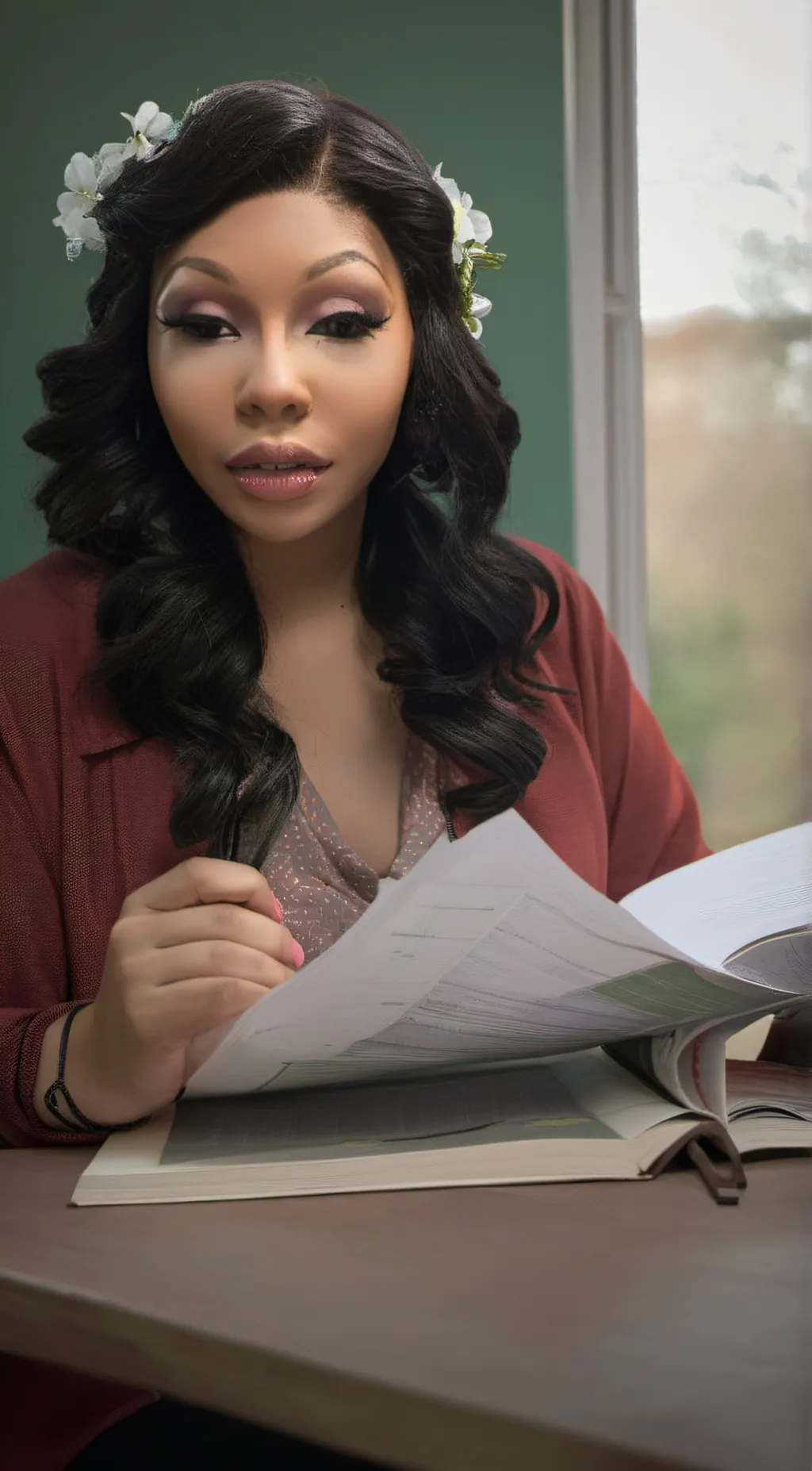 ai character: zasmine background