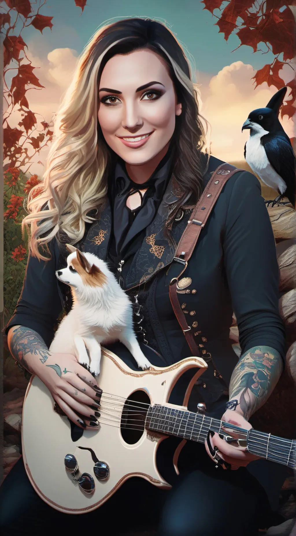 ai character: Alicia background