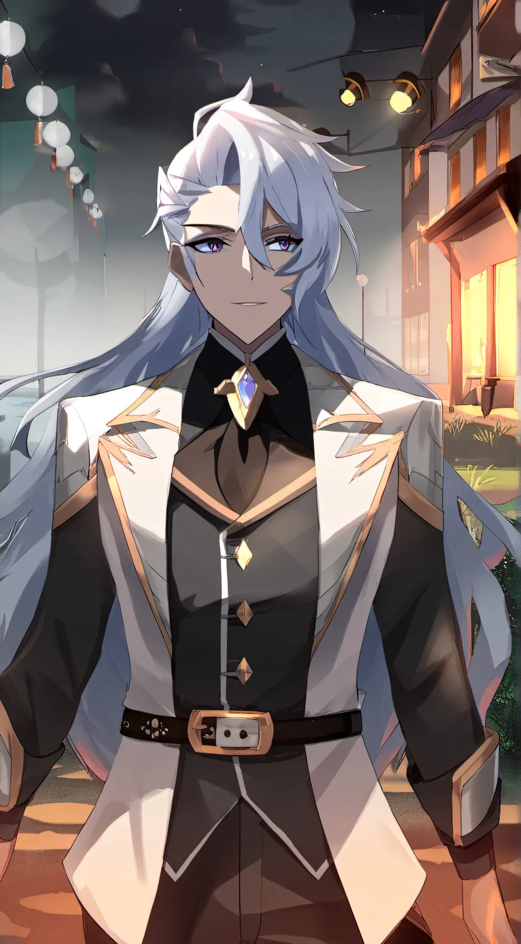 ai character: Nuevillette  background