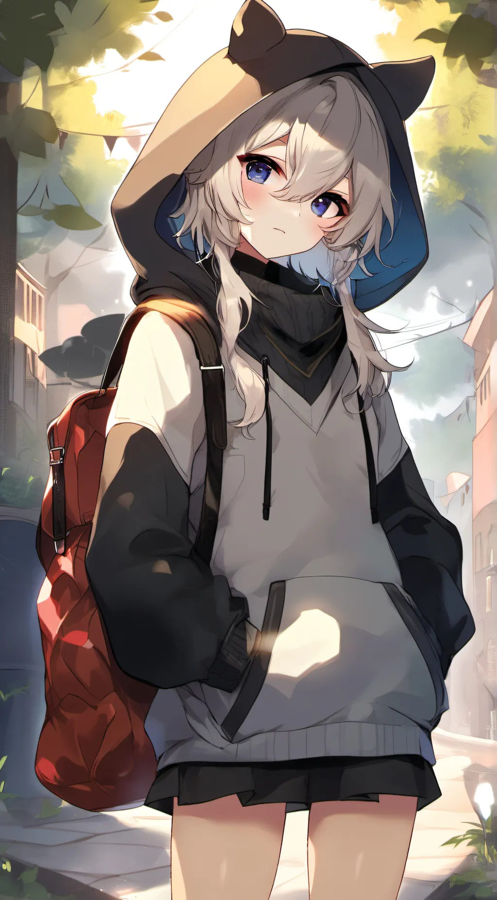 ai character: Ash background