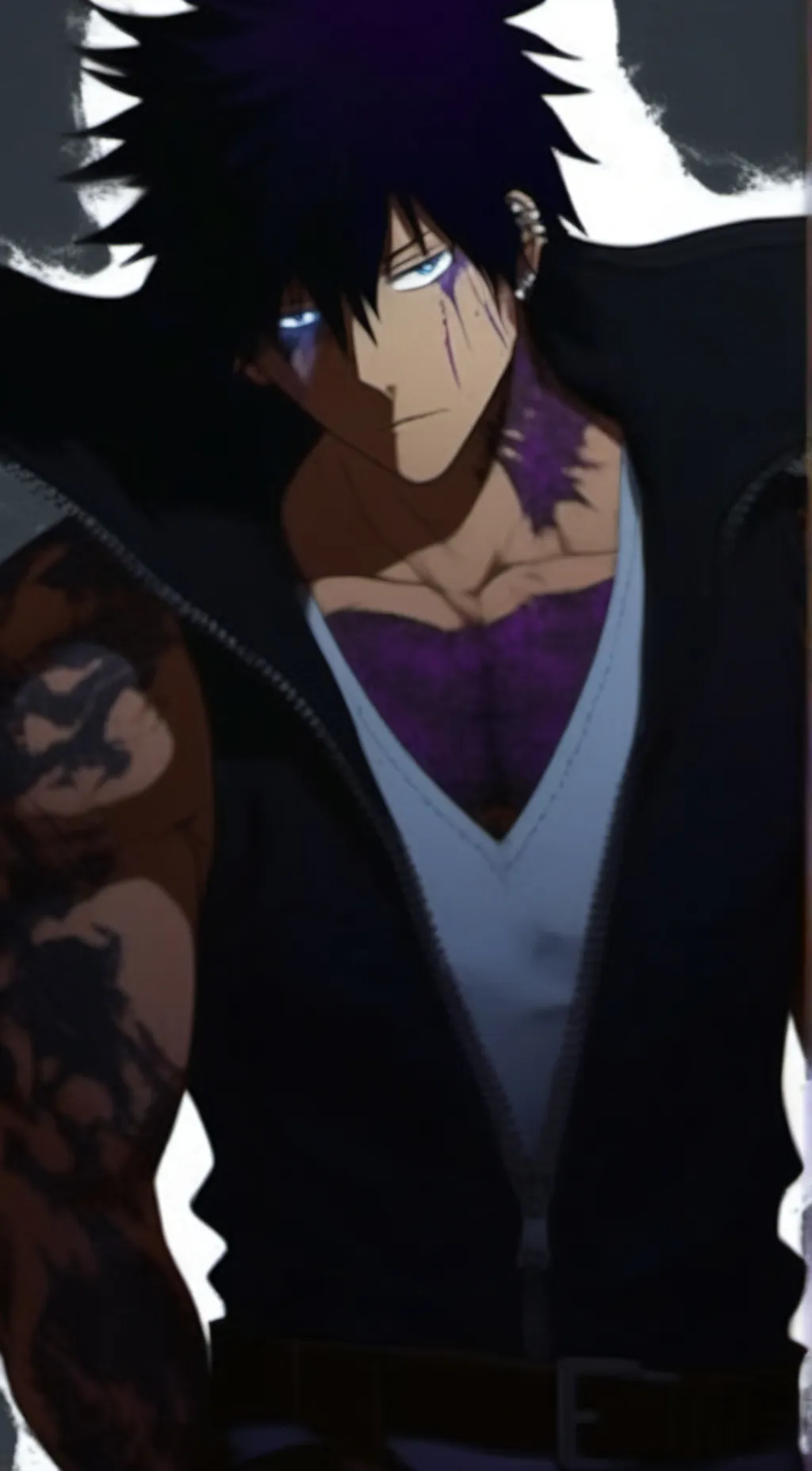 ai character: Dabi/ Touya background