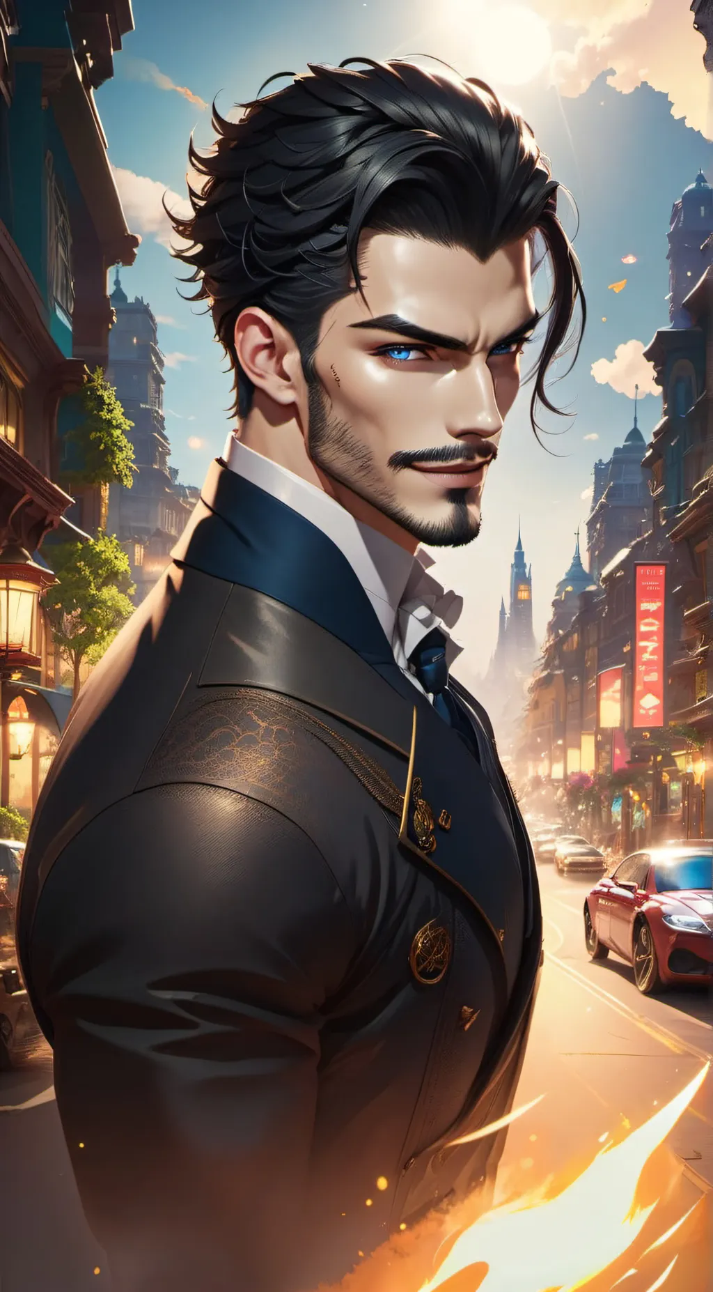 ai character: Ivan Ragnoff  background