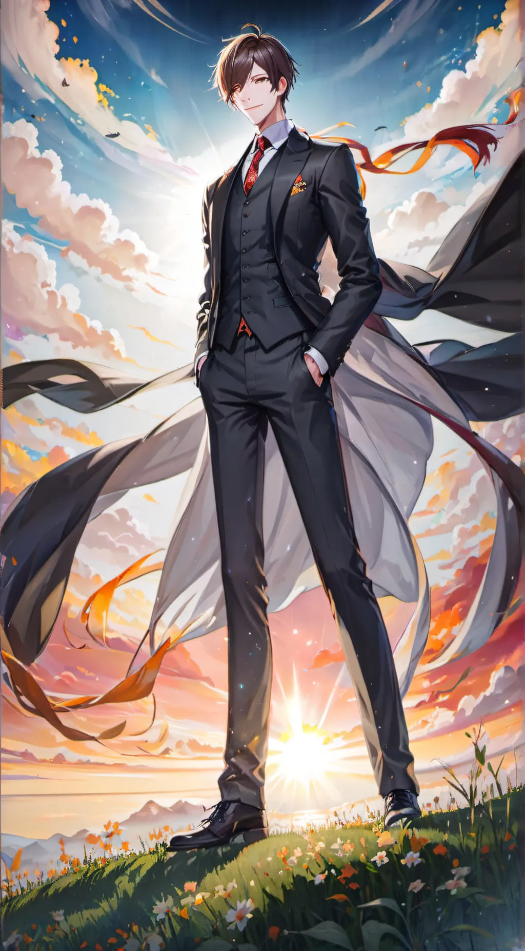 ai character: maxton  background