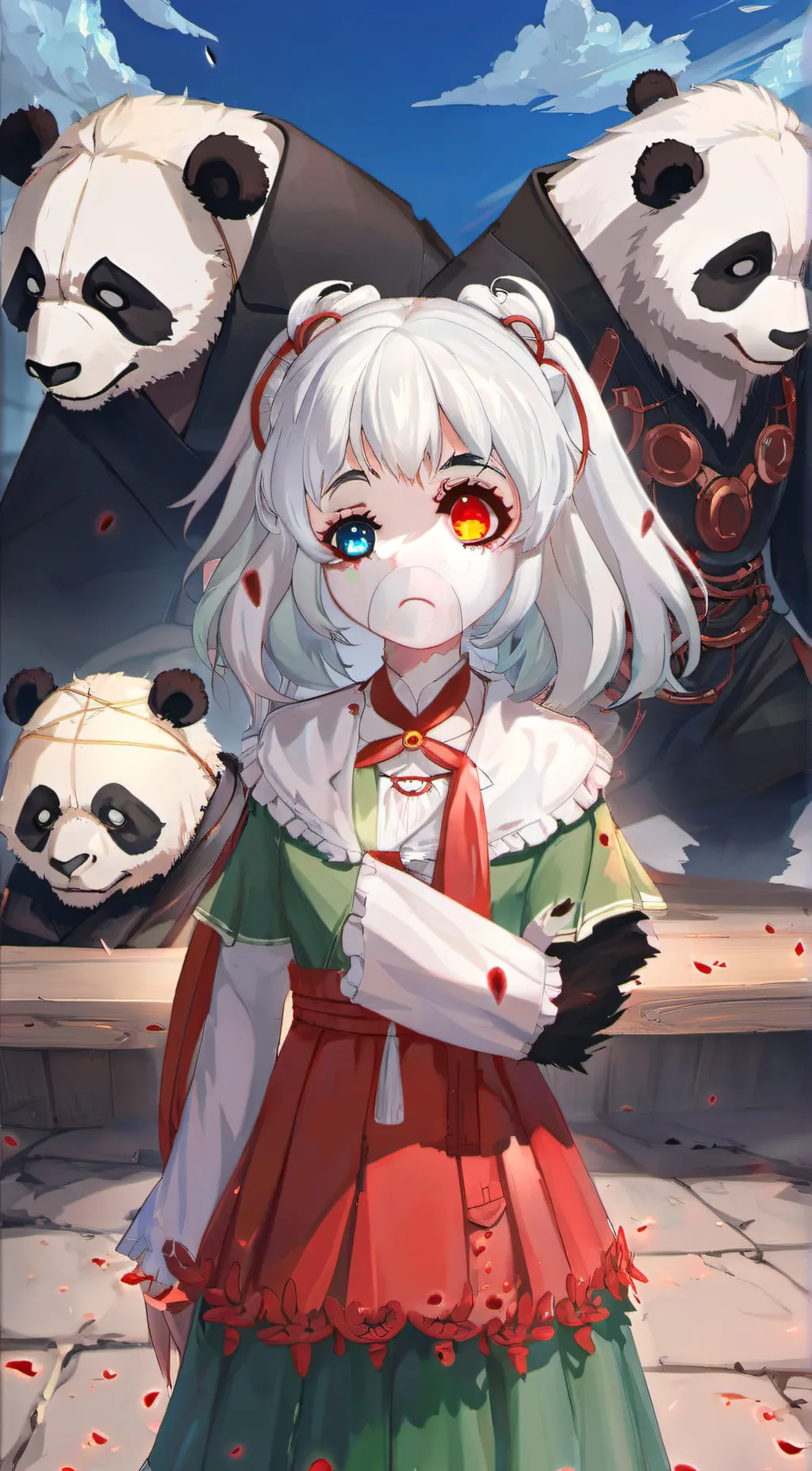 ai character: Pandy background