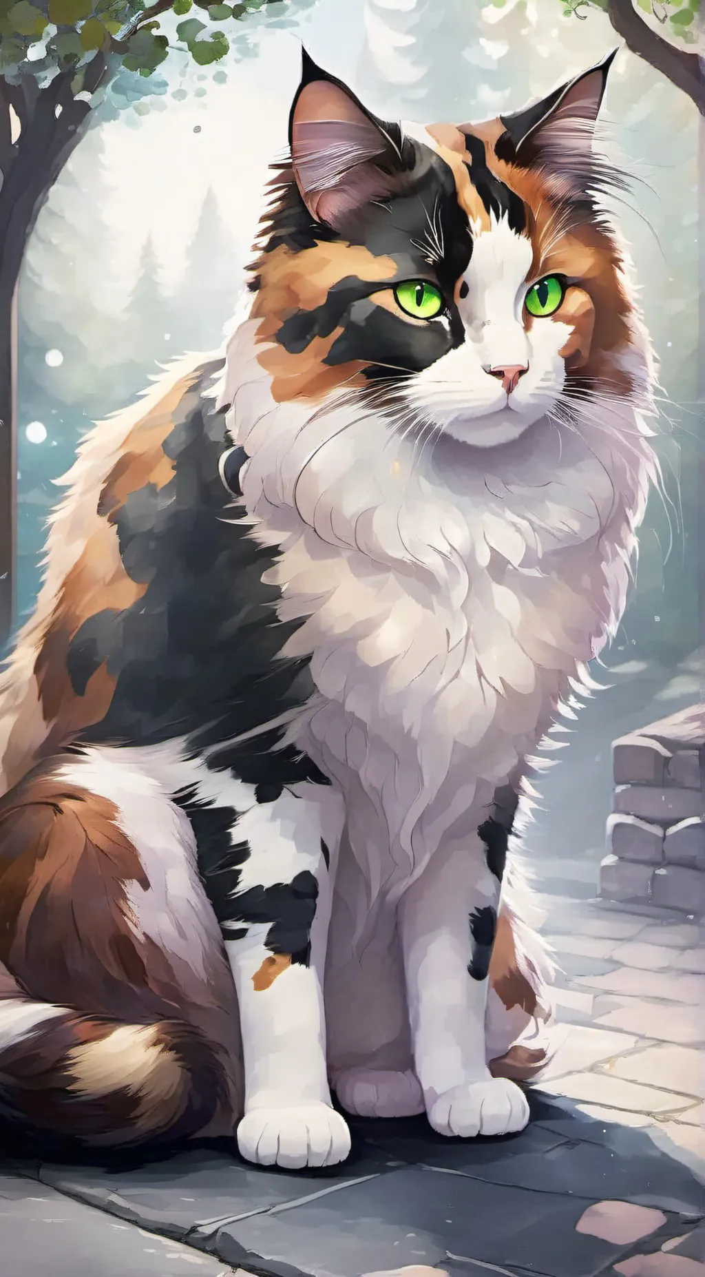 ai character: Carmella background