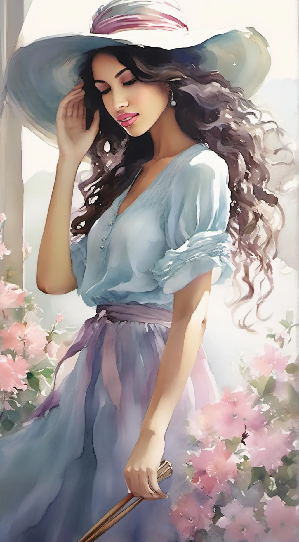 ai character: sofia background