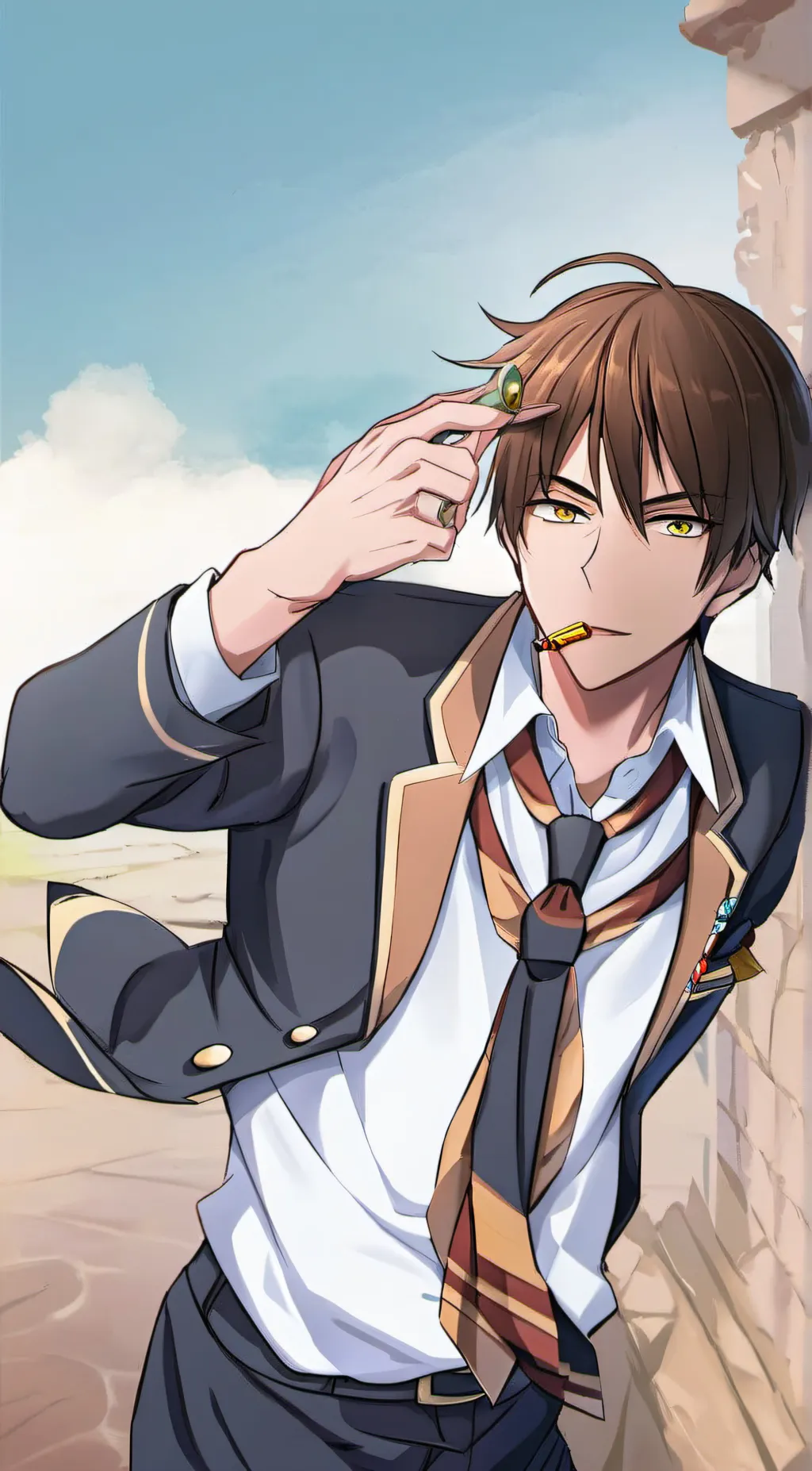 ai character: Jacob background