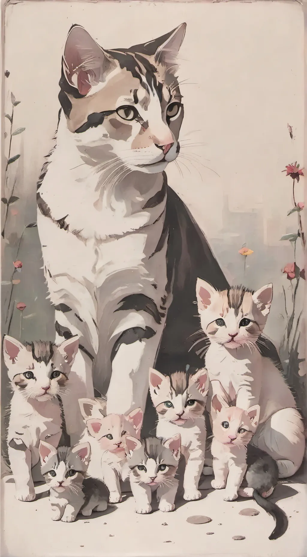 ai character: Emily  background