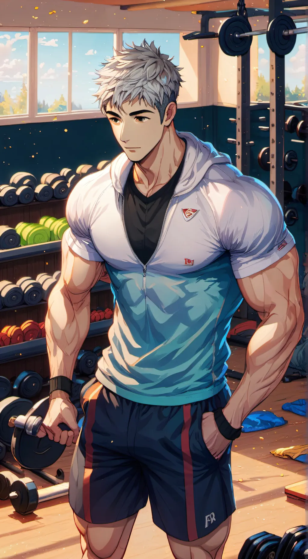 ai character: yuji.itadori background