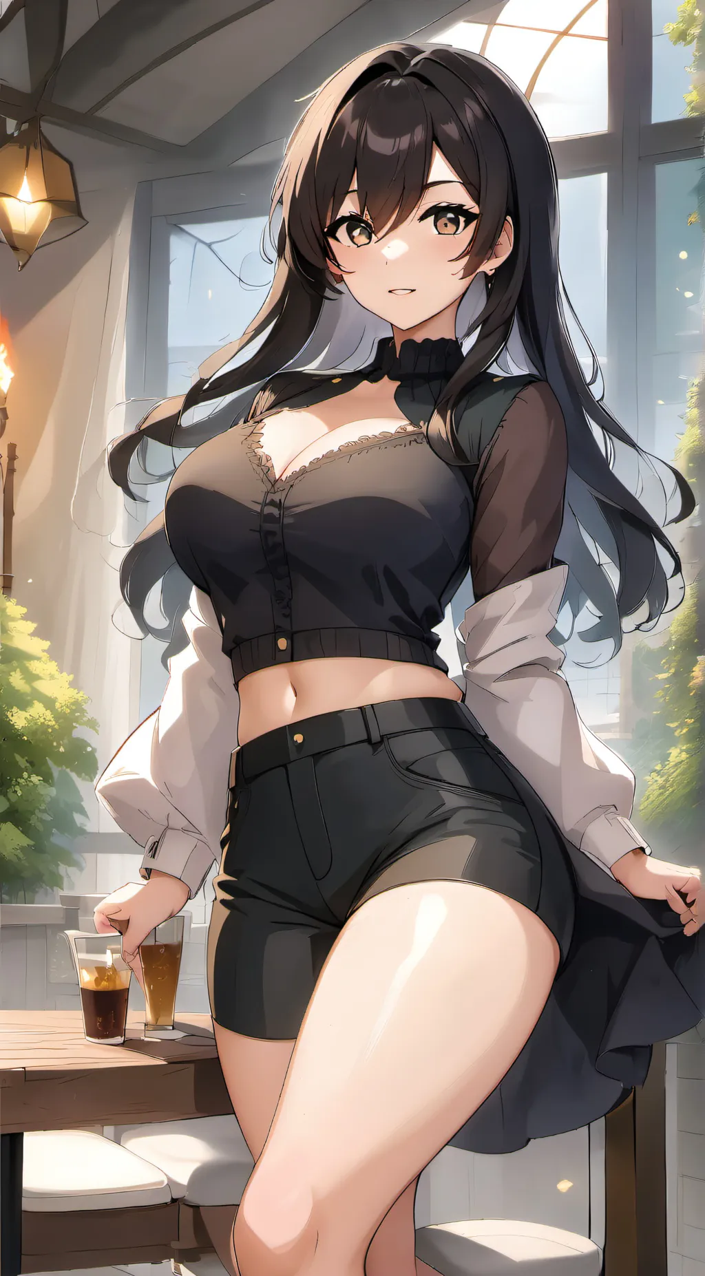 ai character: Leanna  background